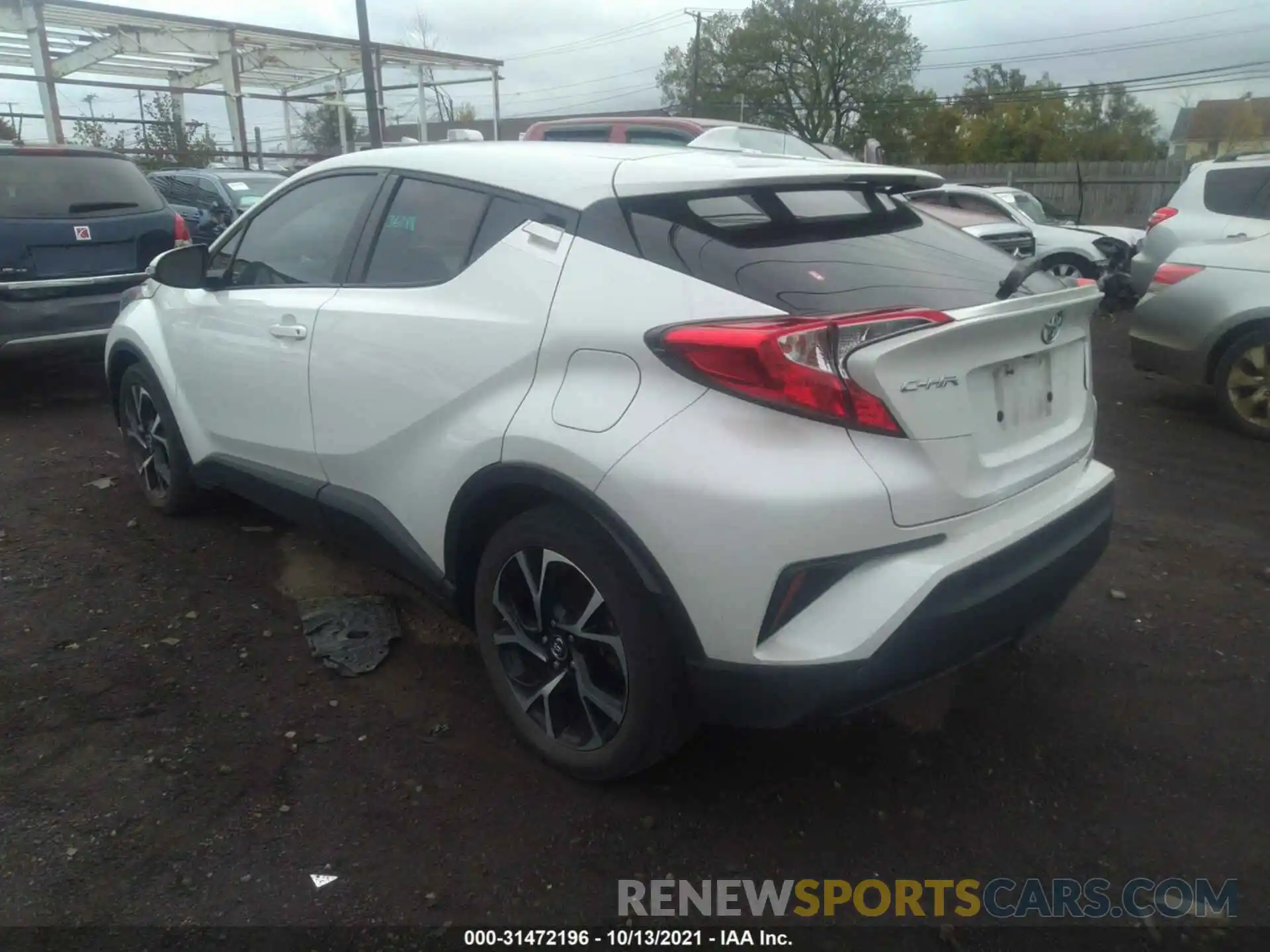 3 Photograph of a damaged car NMTKHMBX9KR090864 TOYOTA C-HR 2019