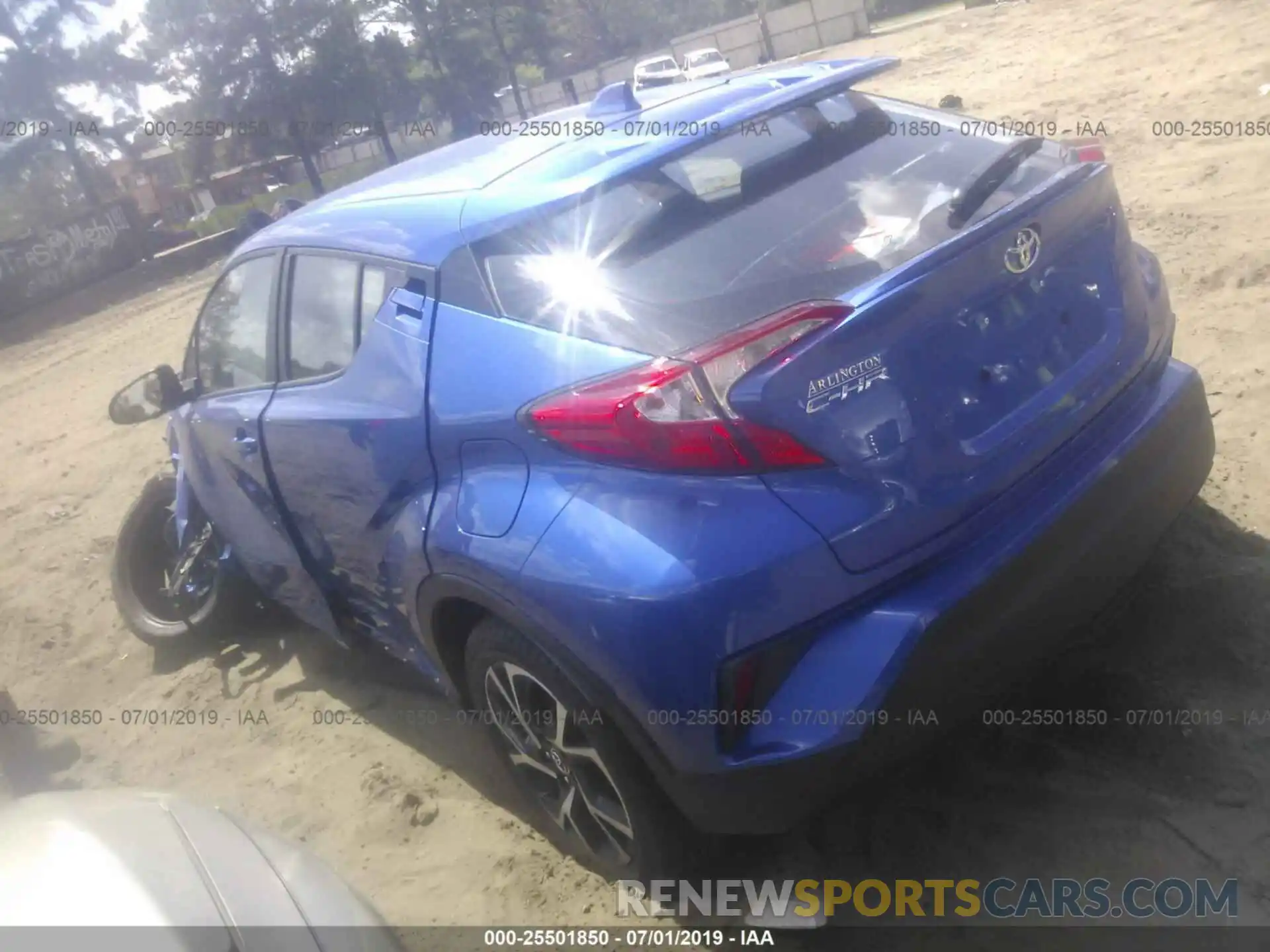 3 Photograph of a damaged car NMTKHMBX9KR091075 TOYOTA C-HR 2019