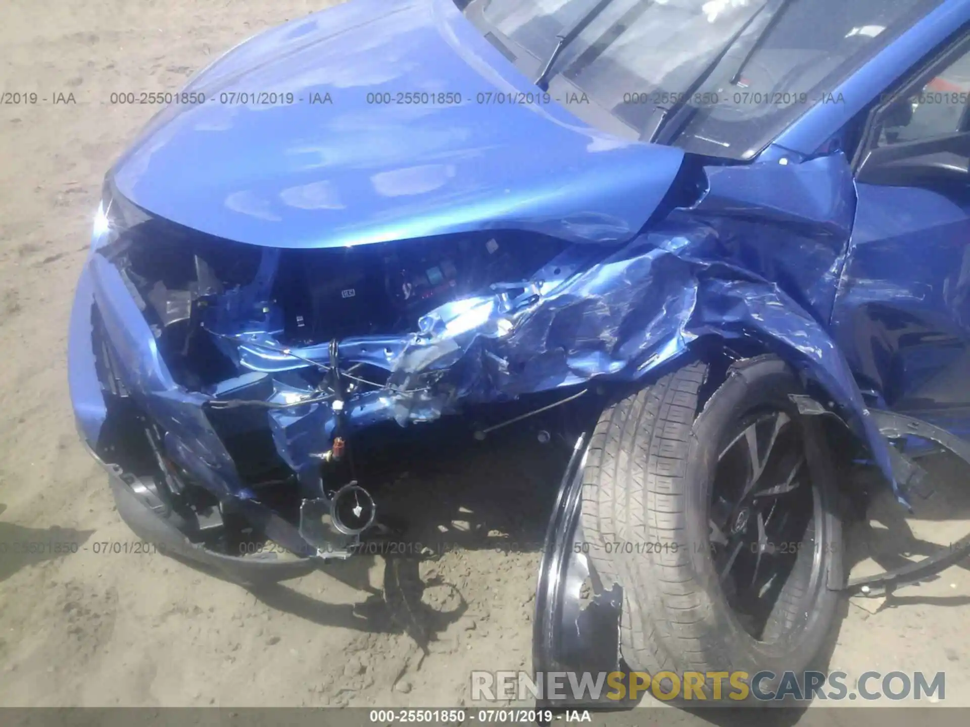 6 Photograph of a damaged car NMTKHMBX9KR091075 TOYOTA C-HR 2019