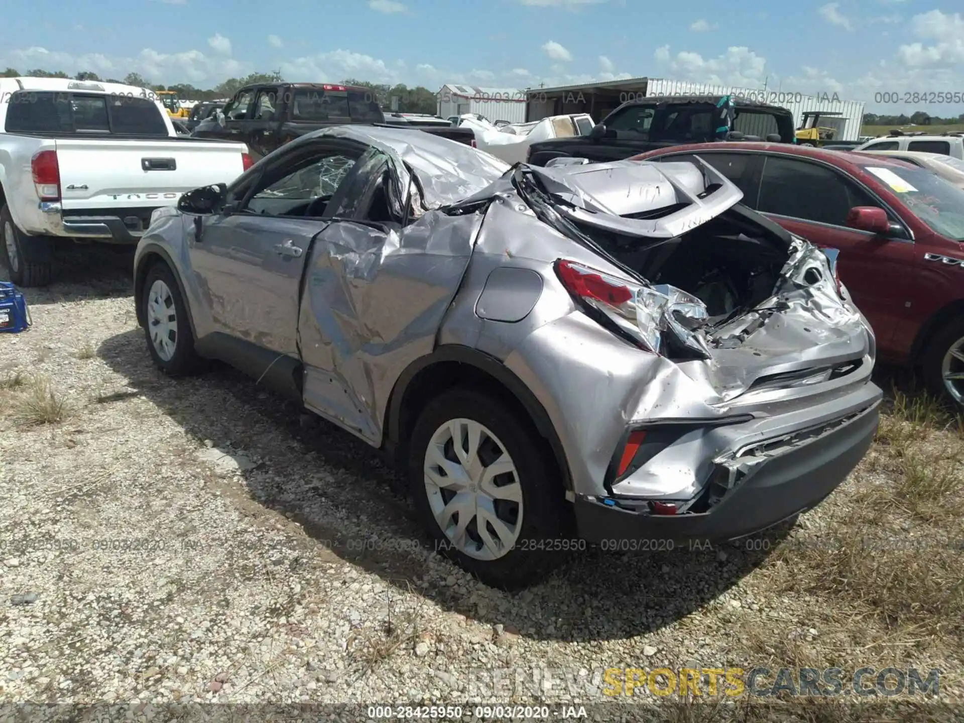 3 Photograph of a damaged car NMTKHMBX9KR091190 TOYOTA C-HR 2019