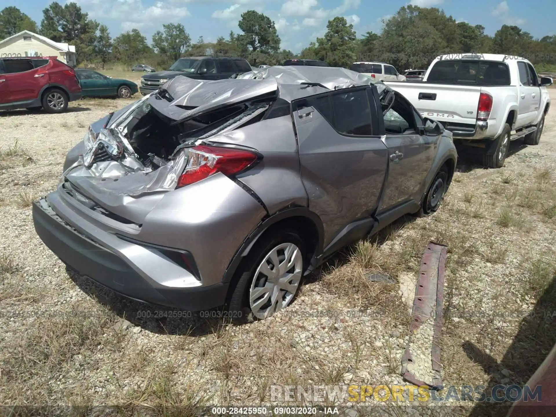 4 Photograph of a damaged car NMTKHMBX9KR091190 TOYOTA C-HR 2019