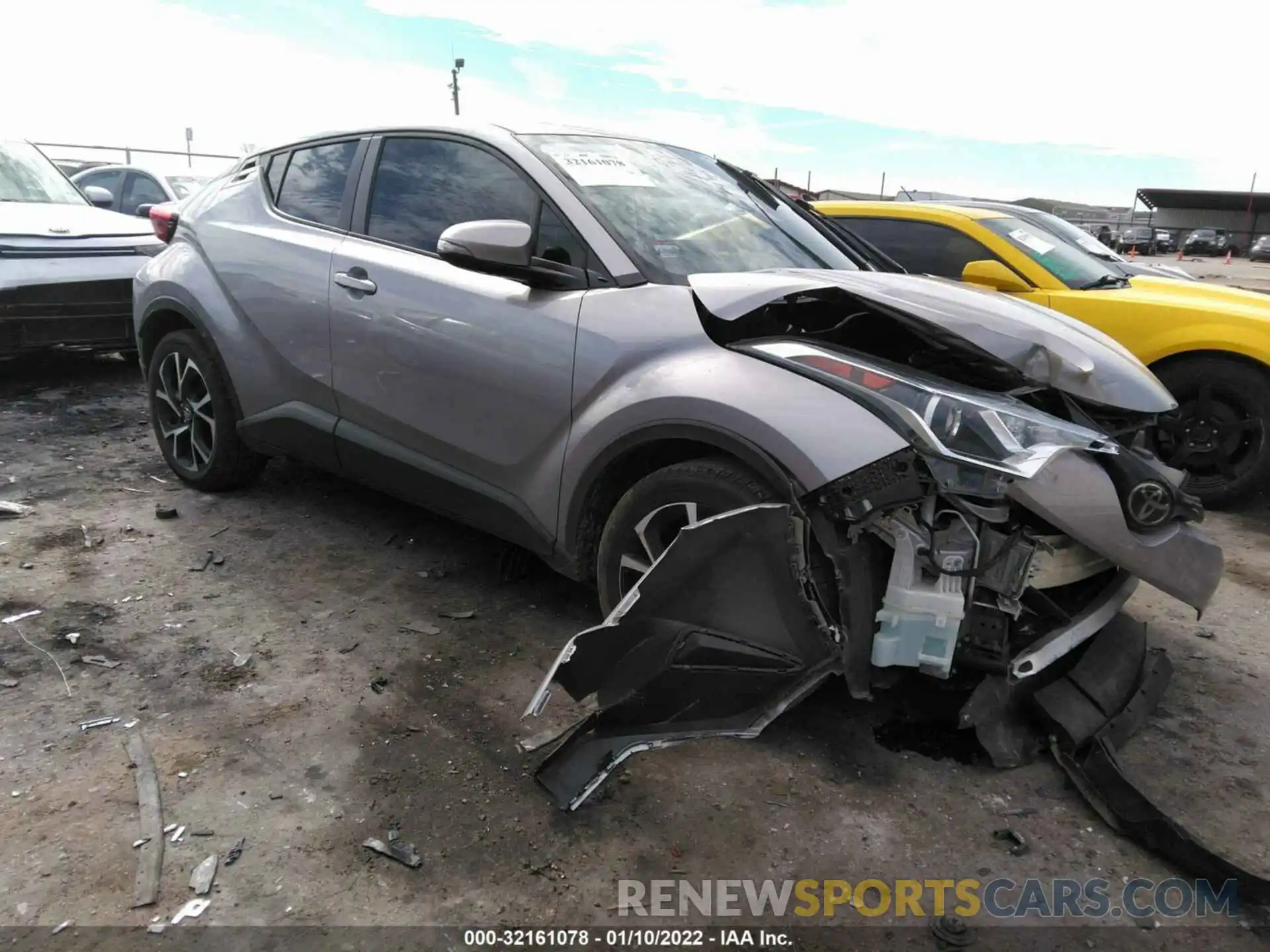 1 Photograph of a damaged car NMTKHMBX9KR092274 TOYOTA C-HR 2019