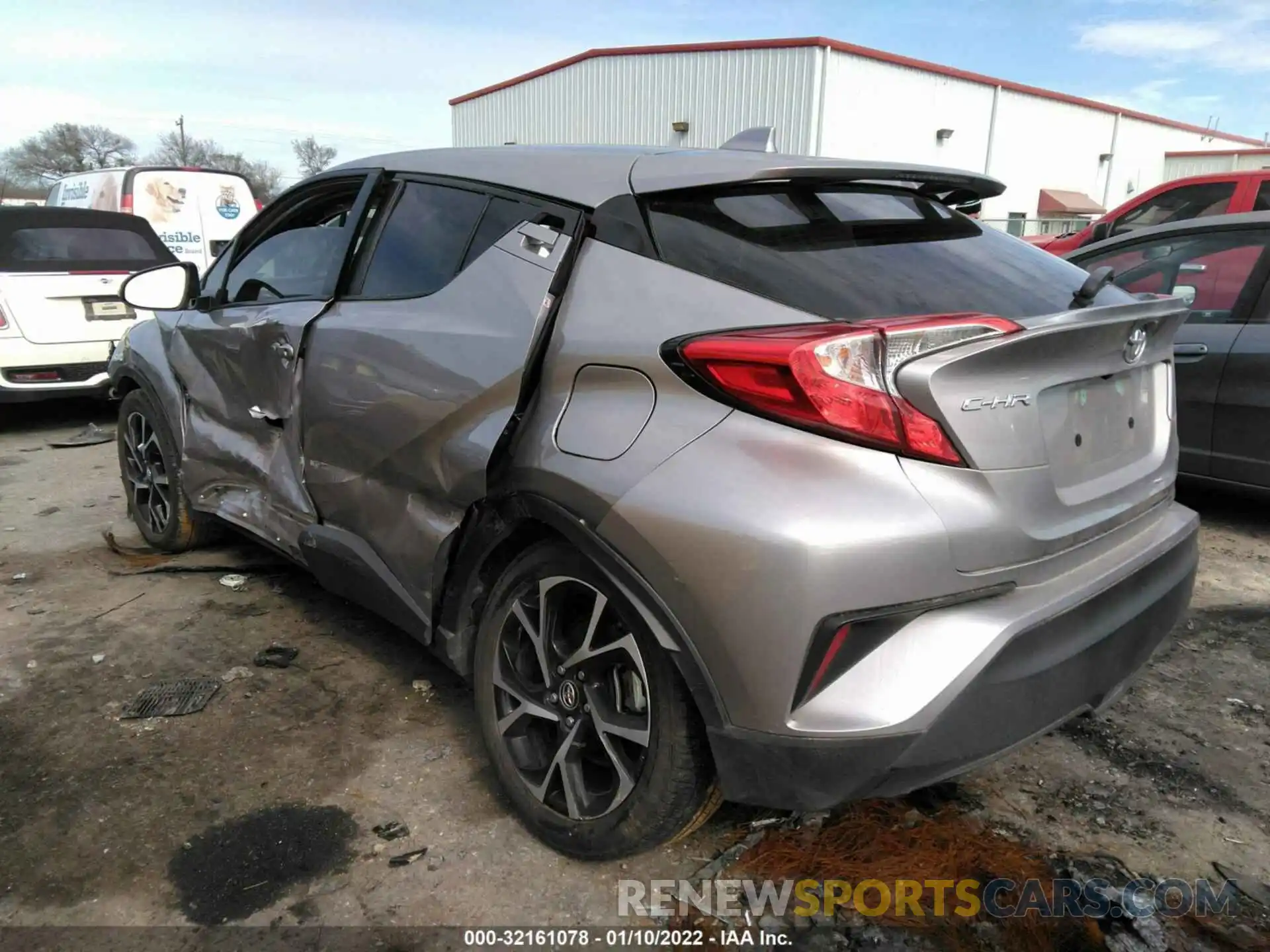 3 Photograph of a damaged car NMTKHMBX9KR092274 TOYOTA C-HR 2019