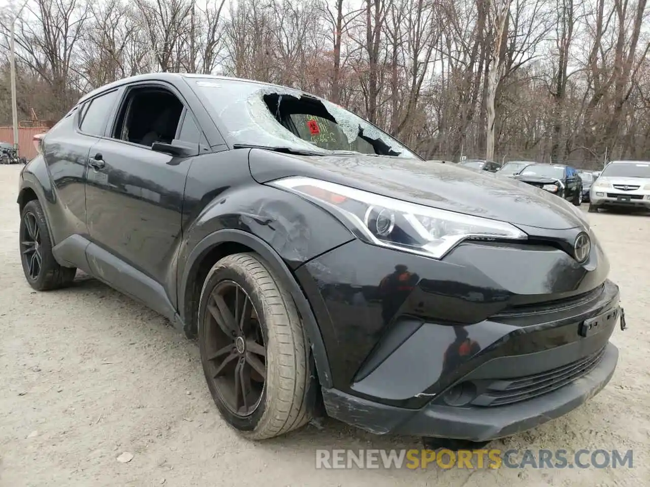 1 Photograph of a damaged car NMTKHMBX9KR093327 TOYOTA C-HR 2019