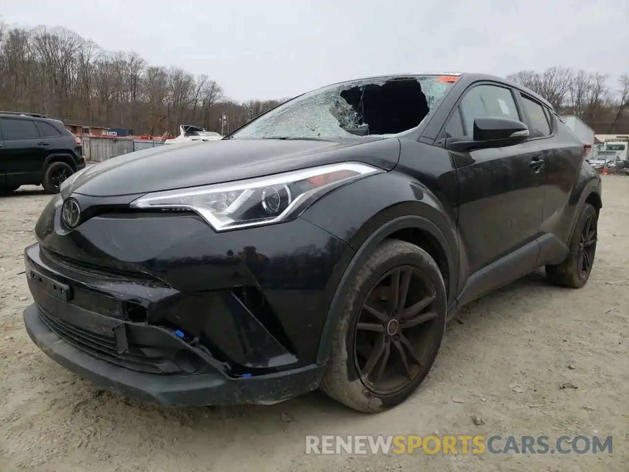 2 Фотография поврежденного автомобиля NMTKHMBX9KR093327 TOYOTA C-HR 2019