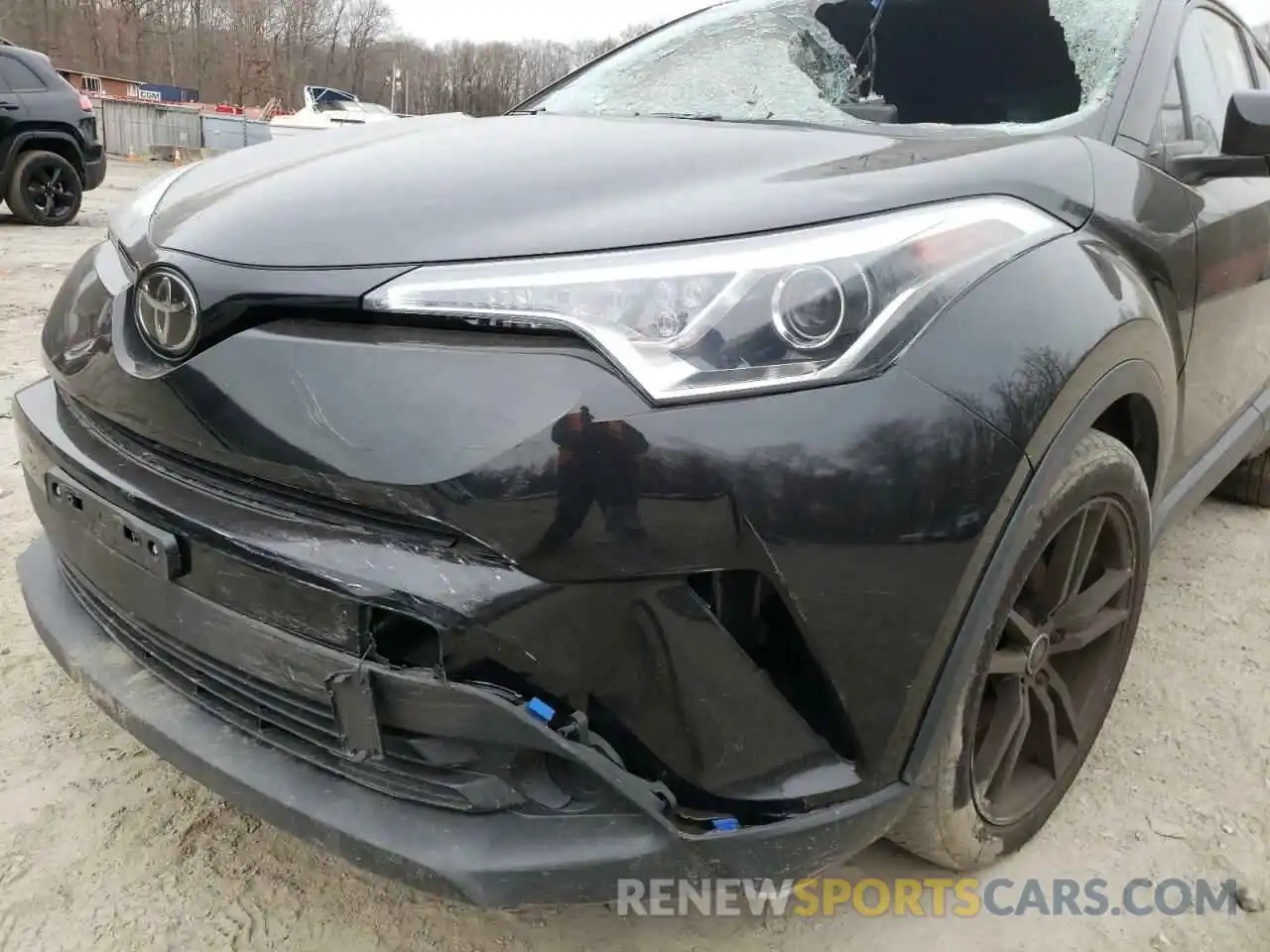 9 Photograph of a damaged car NMTKHMBX9KR093327 TOYOTA C-HR 2019