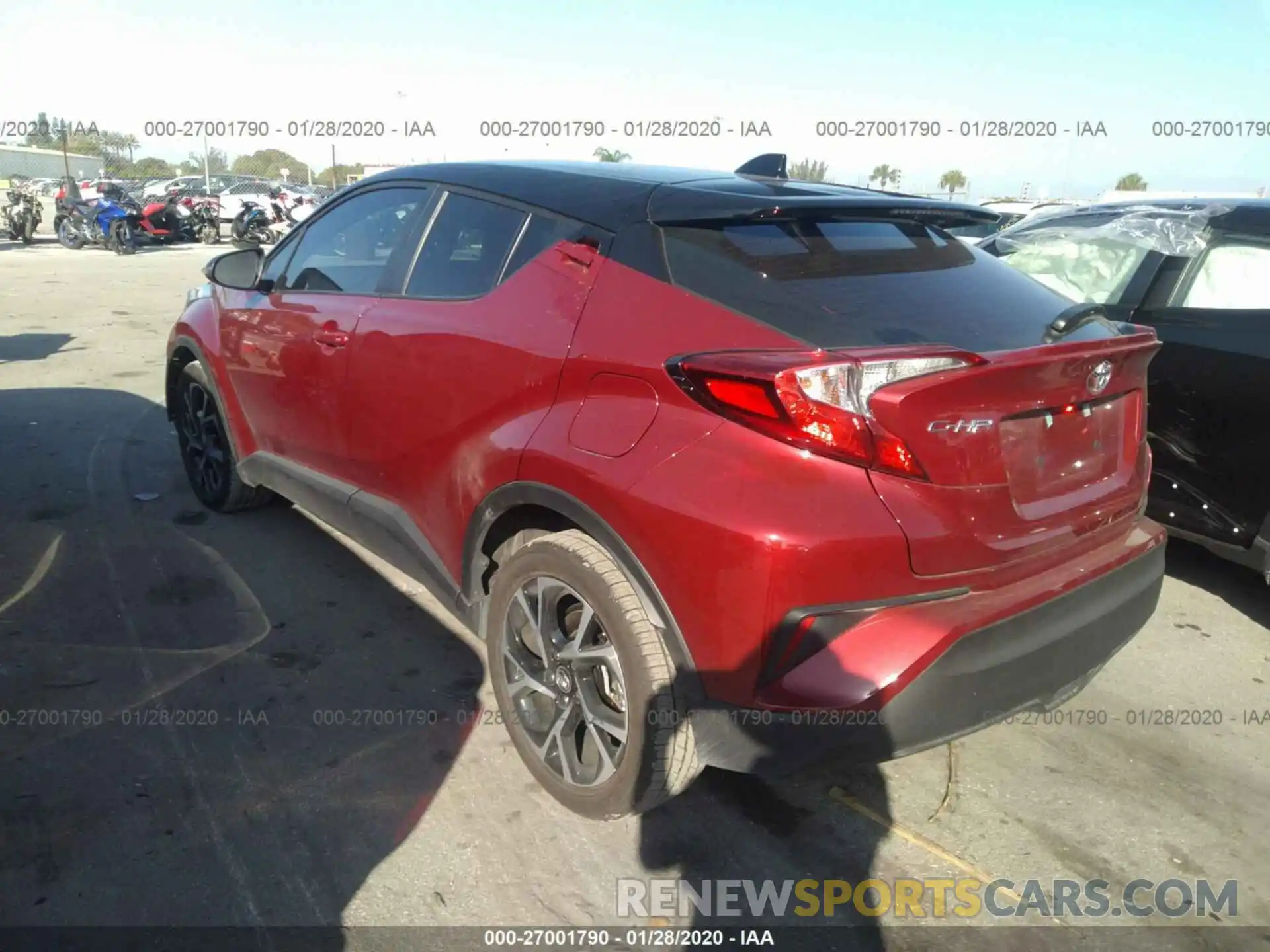 3 Photograph of a damaged car NMTKHMBX9KR093408 TOYOTA C-HR 2019