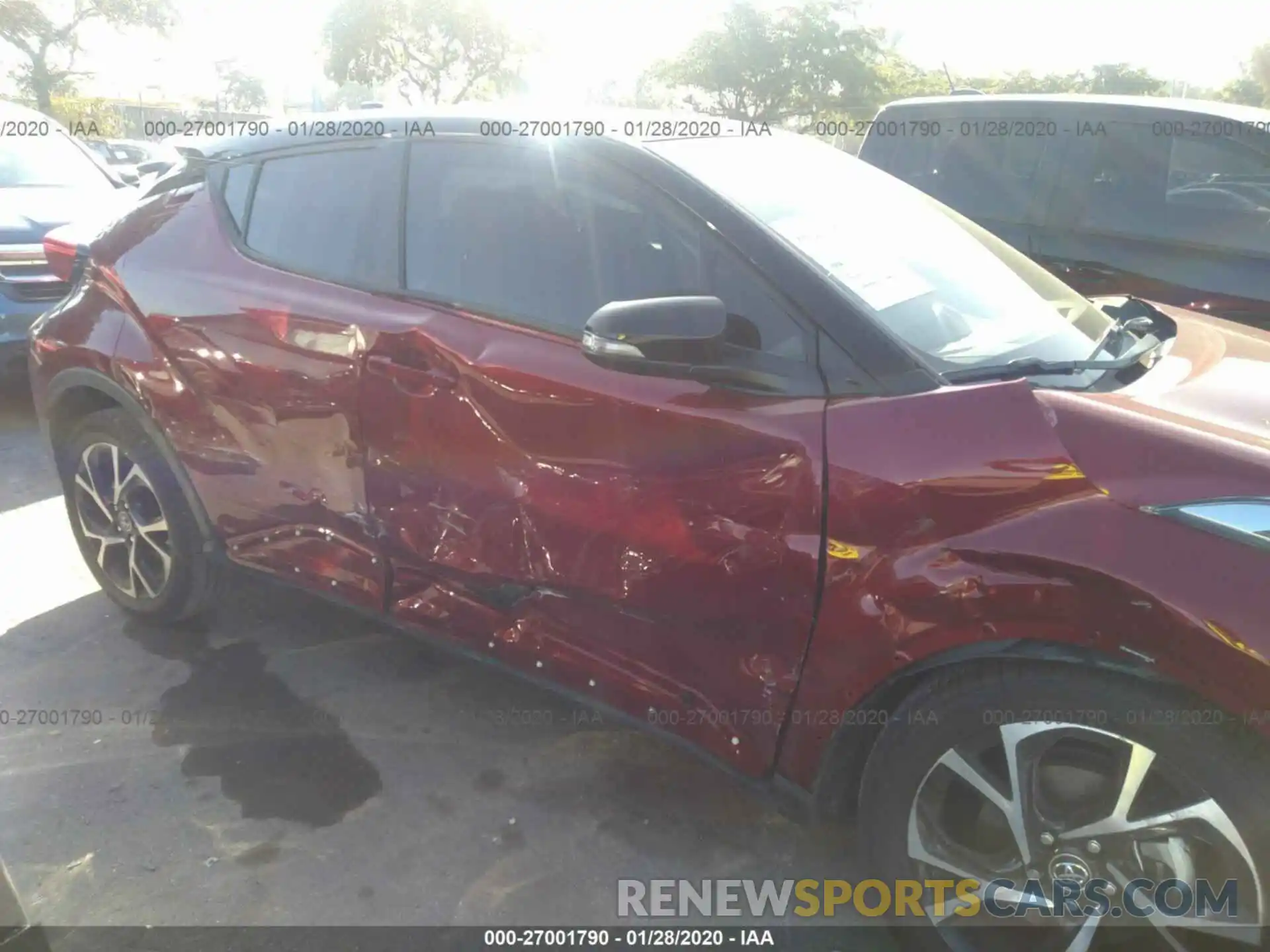 6 Photograph of a damaged car NMTKHMBX9KR093408 TOYOTA C-HR 2019