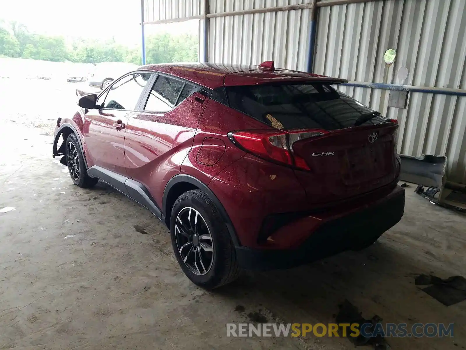 3 Photograph of a damaged car NMTKHMBX9KR094610 TOYOTA C-HR 2019