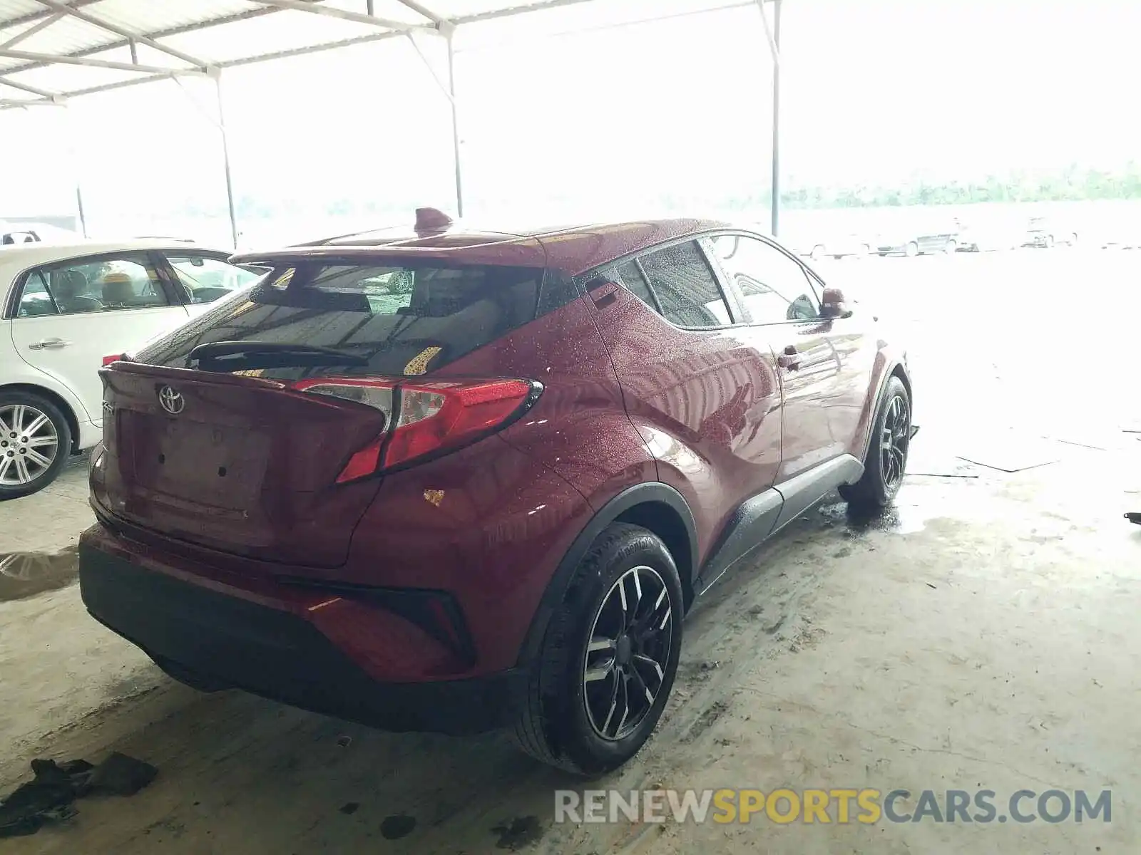 4 Photograph of a damaged car NMTKHMBX9KR094610 TOYOTA C-HR 2019