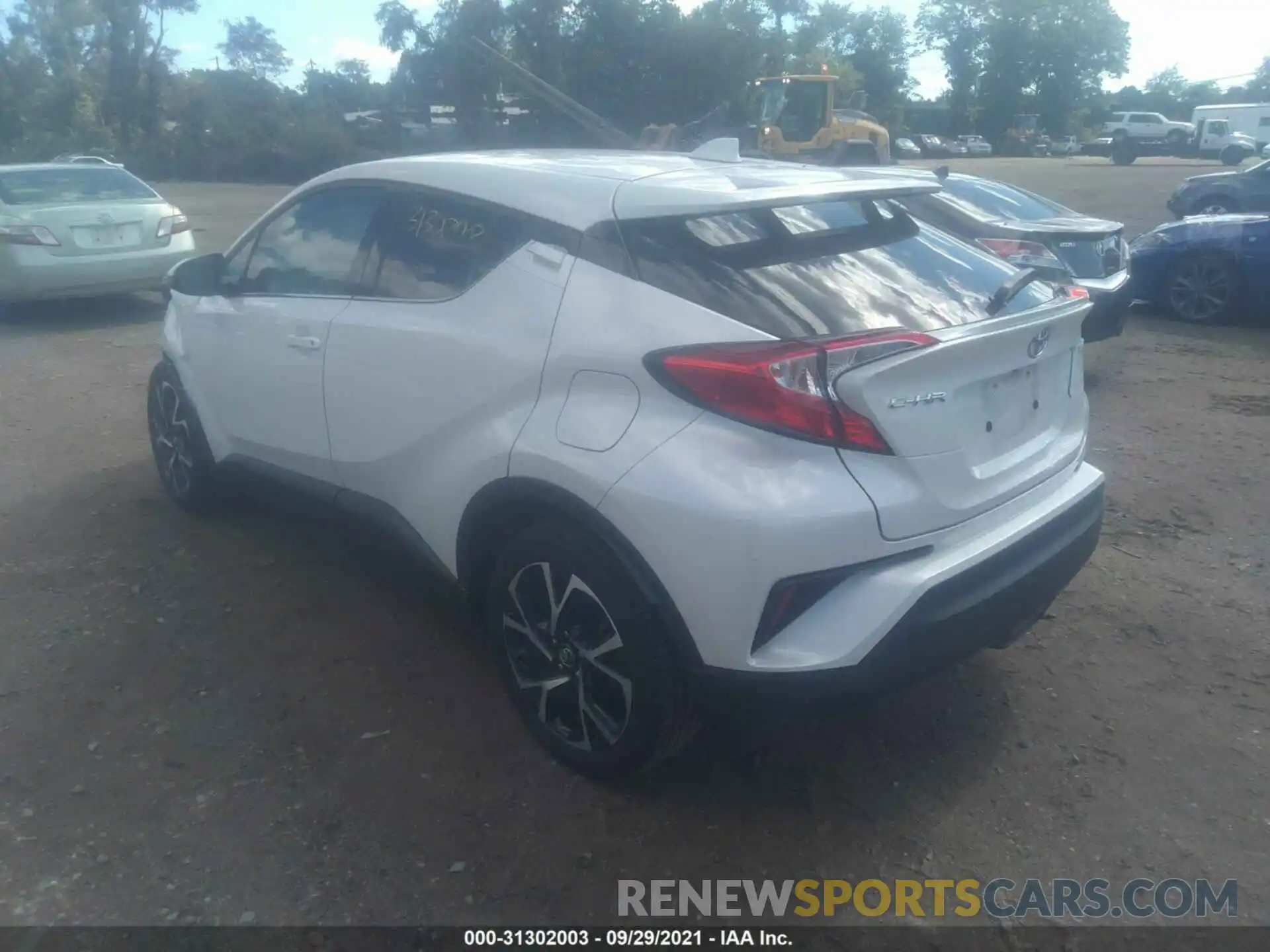 3 Photograph of a damaged car NMTKHMBX9KR095238 TOYOTA C-HR 2019