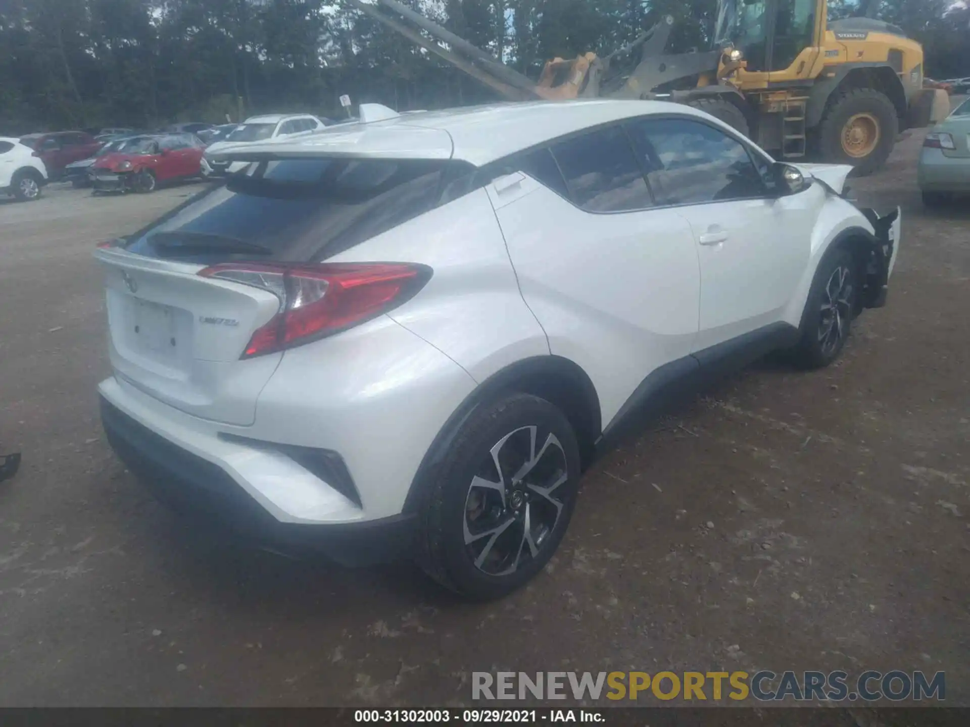 4 Фотография поврежденного автомобиля NMTKHMBX9KR095238 TOYOTA C-HR 2019