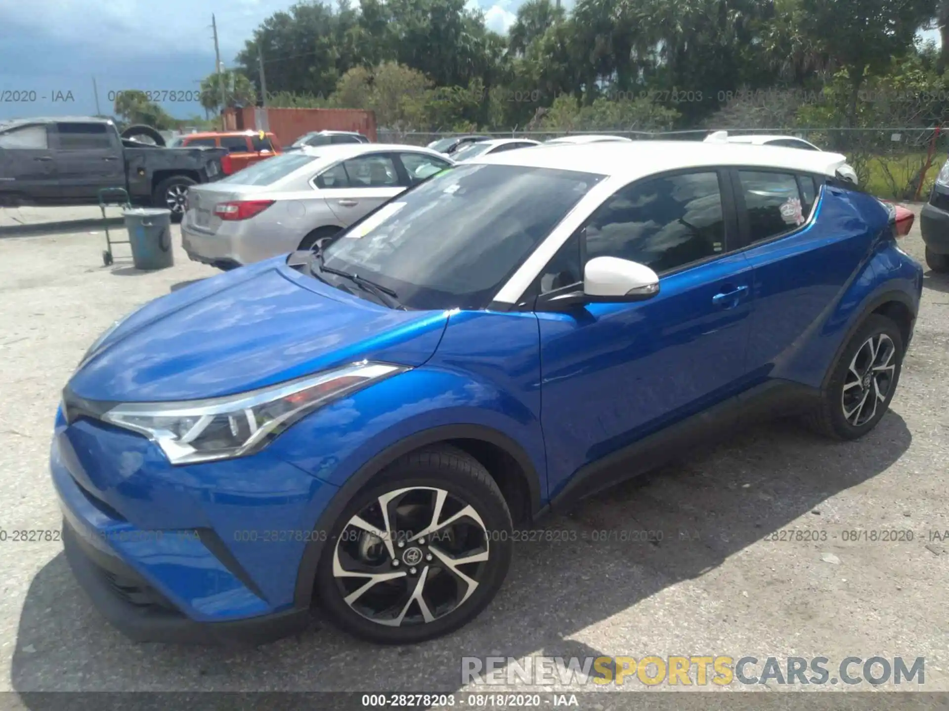 2 Photograph of a damaged car NMTKHMBX9KR095255 TOYOTA C-HR 2019