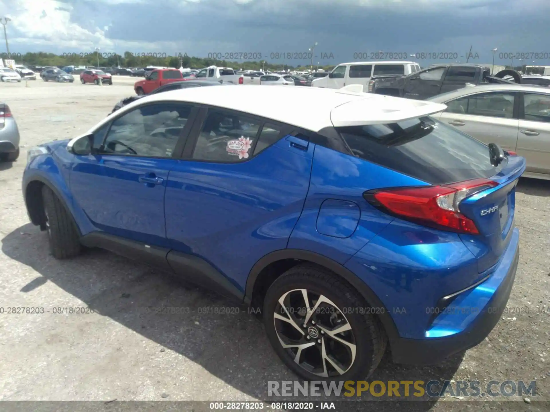 3 Photograph of a damaged car NMTKHMBX9KR095255 TOYOTA C-HR 2019