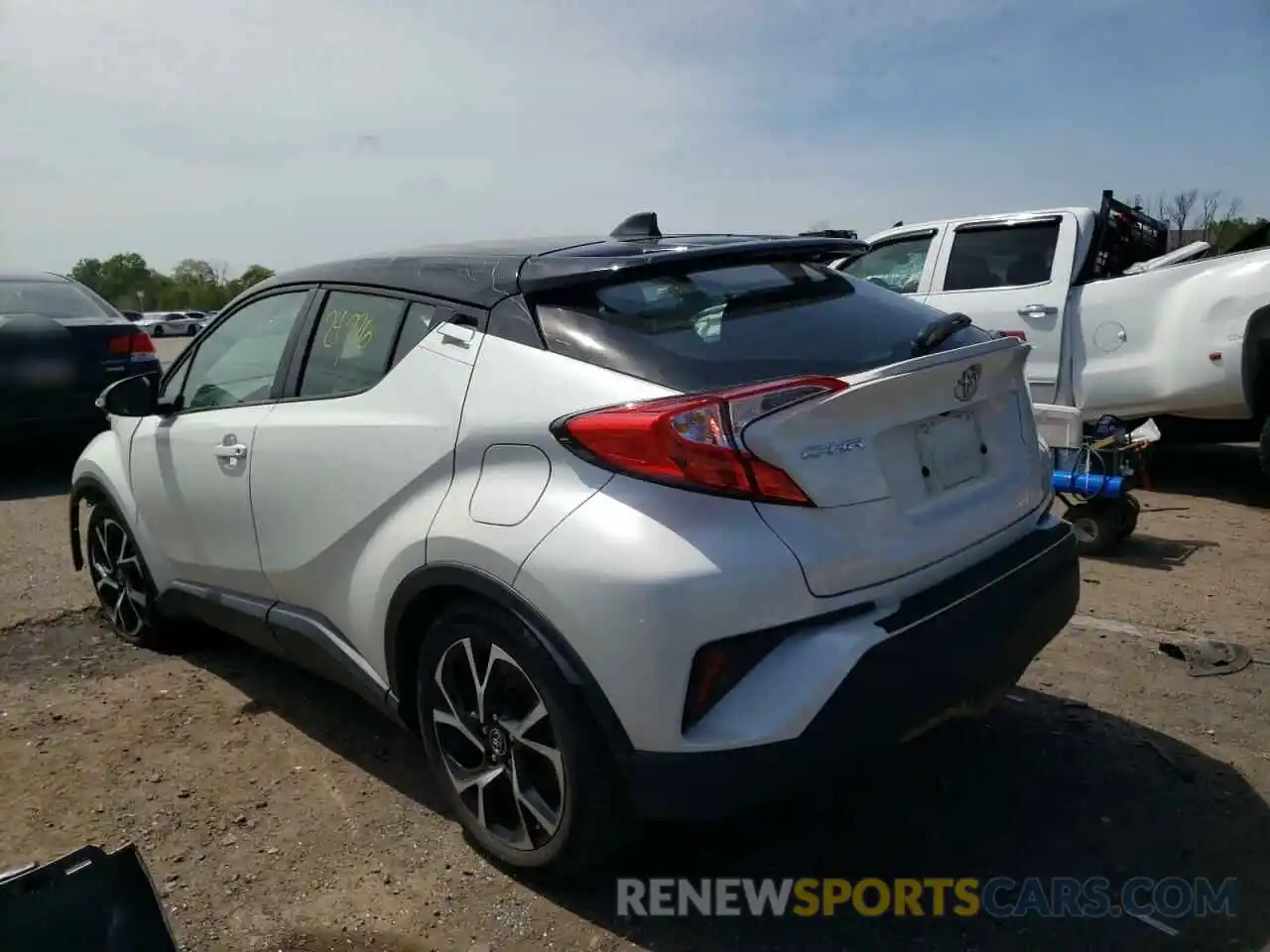 3 Photograph of a damaged car NMTKHMBX9KR095370 TOYOTA C-HR 2019