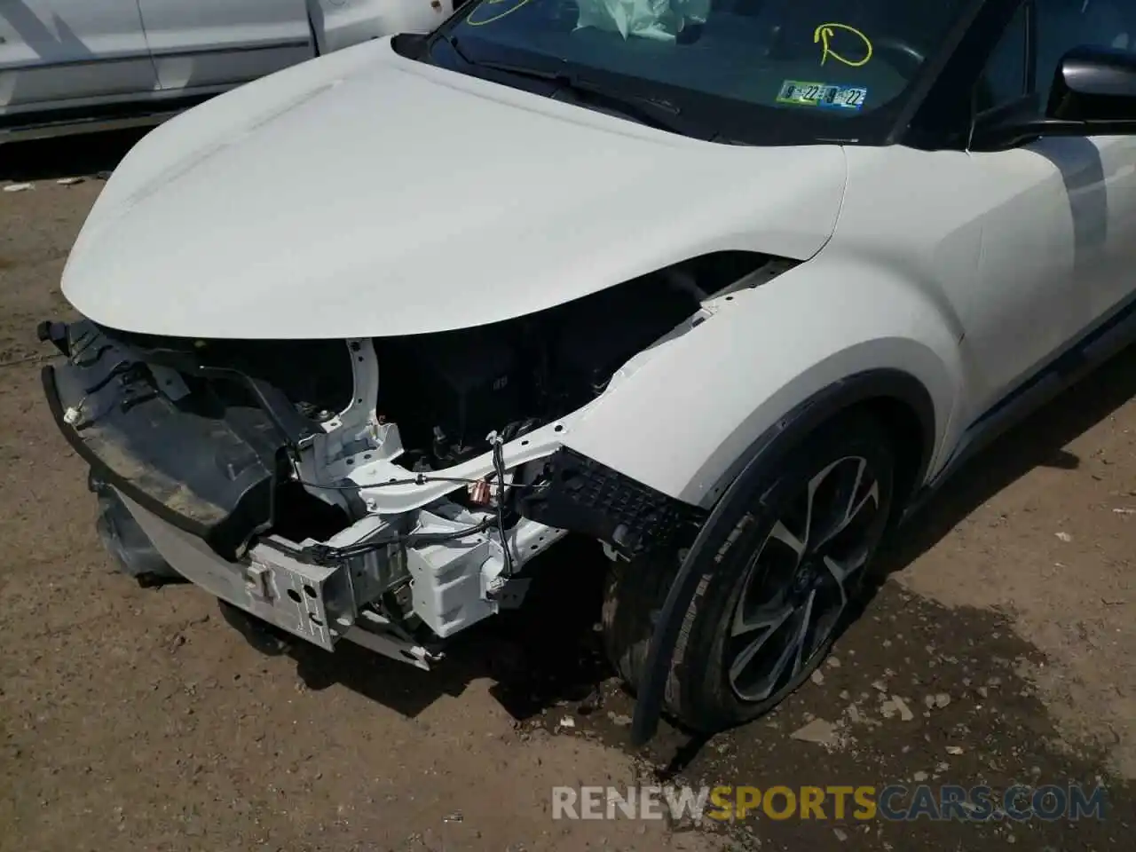 9 Photograph of a damaged car NMTKHMBX9KR095370 TOYOTA C-HR 2019