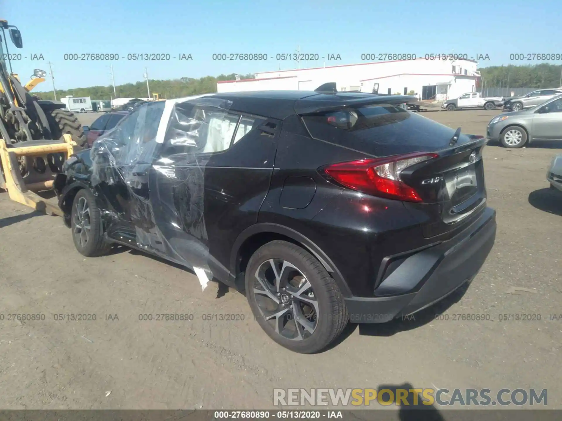 3 Photograph of a damaged car NMTKHMBX9KR096826 TOYOTA C-HR 2019