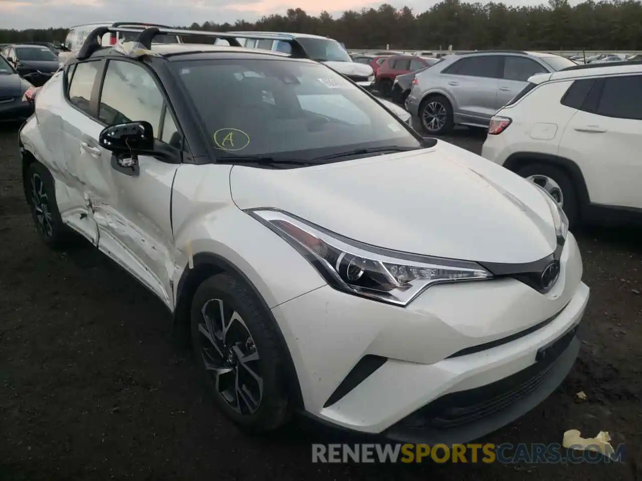 1 Photograph of a damaged car NMTKHMBX9KR097457 TOYOTA C-HR 2019