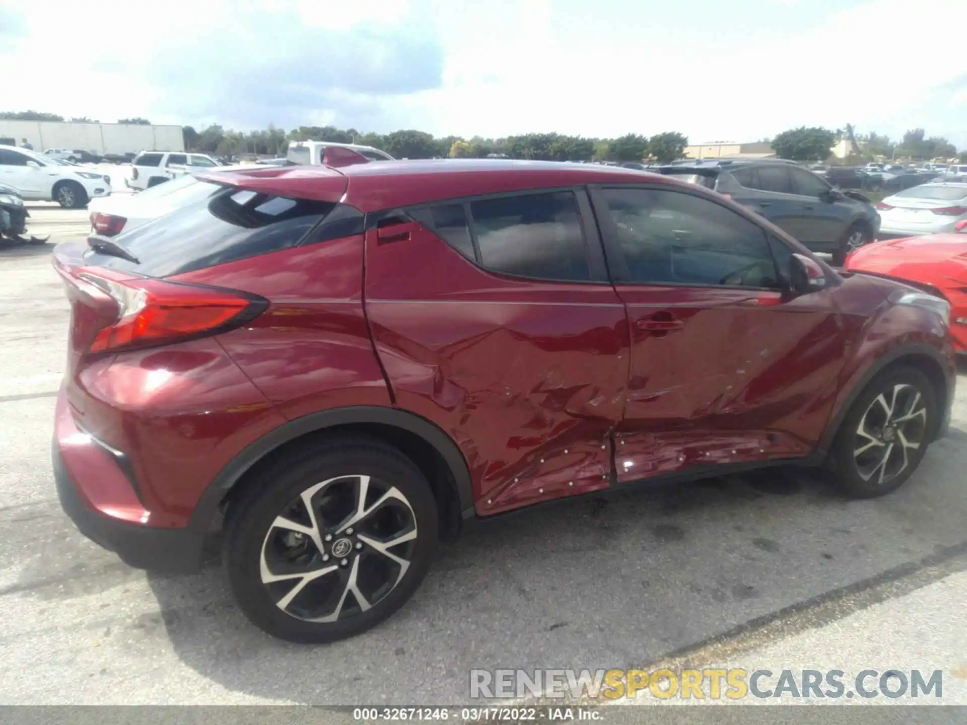 6 Photograph of a damaged car NMTKHMBX9KR098821 TOYOTA C-HR 2019