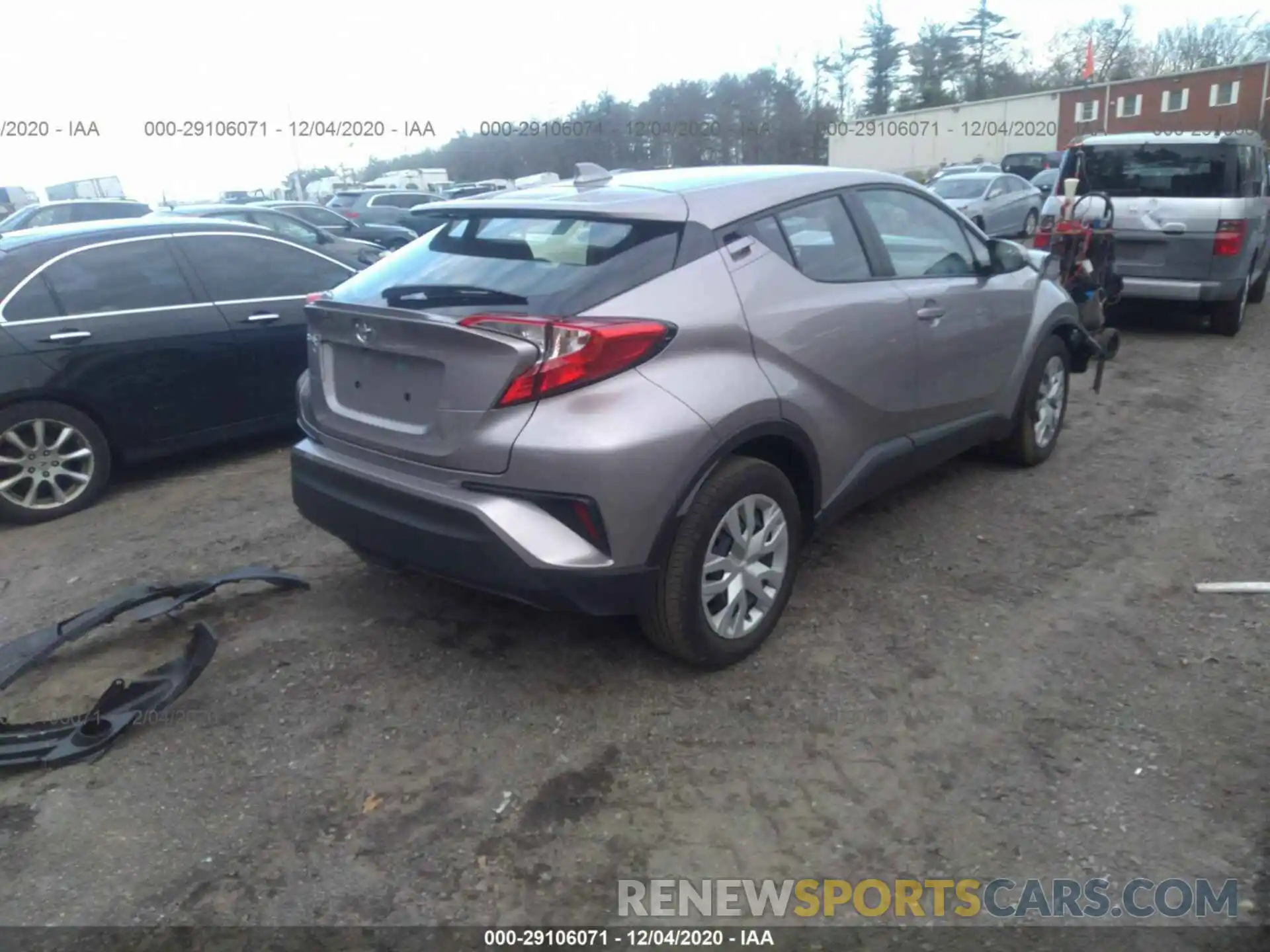 4 Photograph of a damaged car NMTKHMBX9KR099600 TOYOTA C-HR 2019