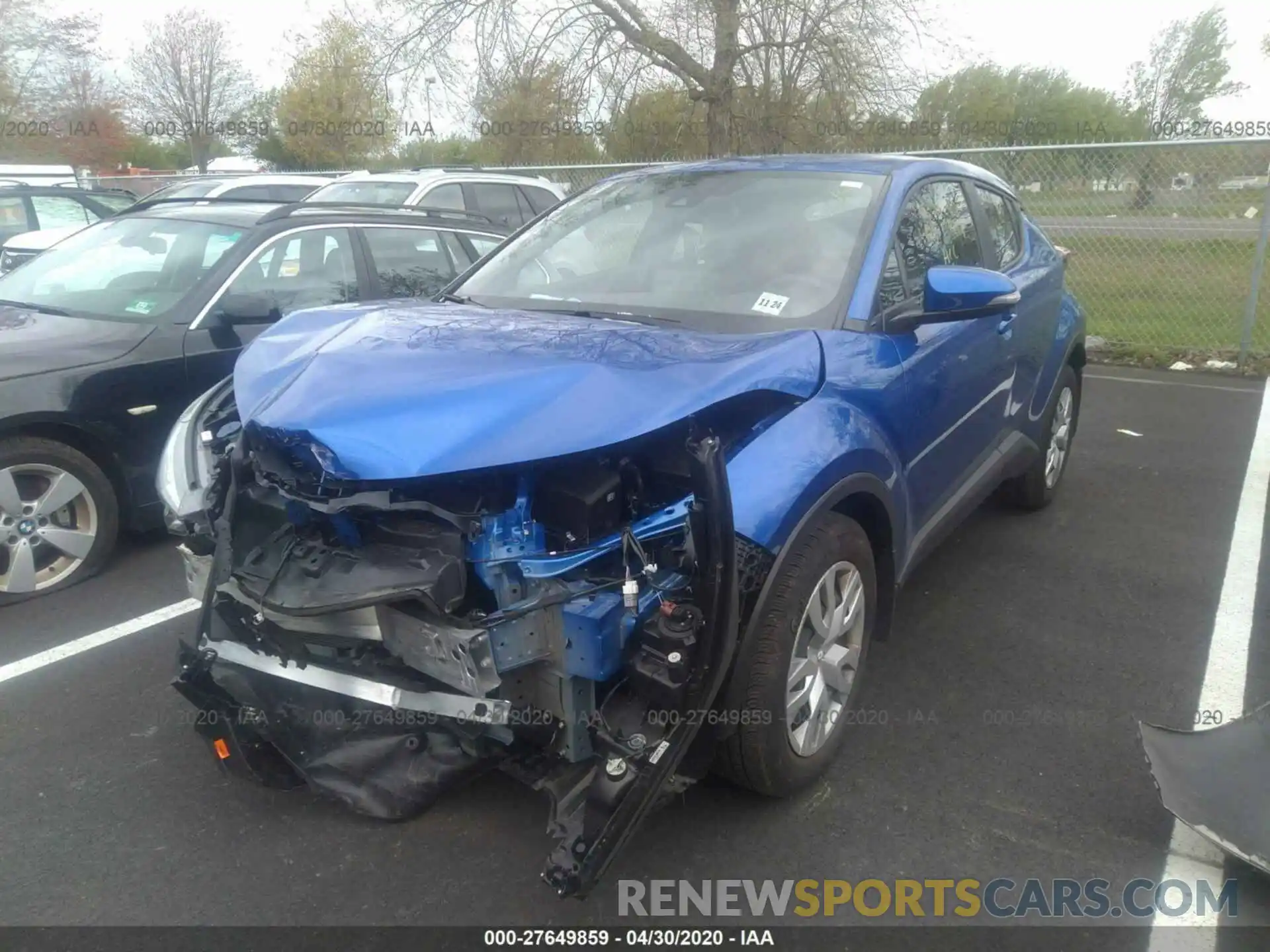 2 Photograph of a damaged car NMTKHMBX9KR099869 TOYOTA C-HR 2019