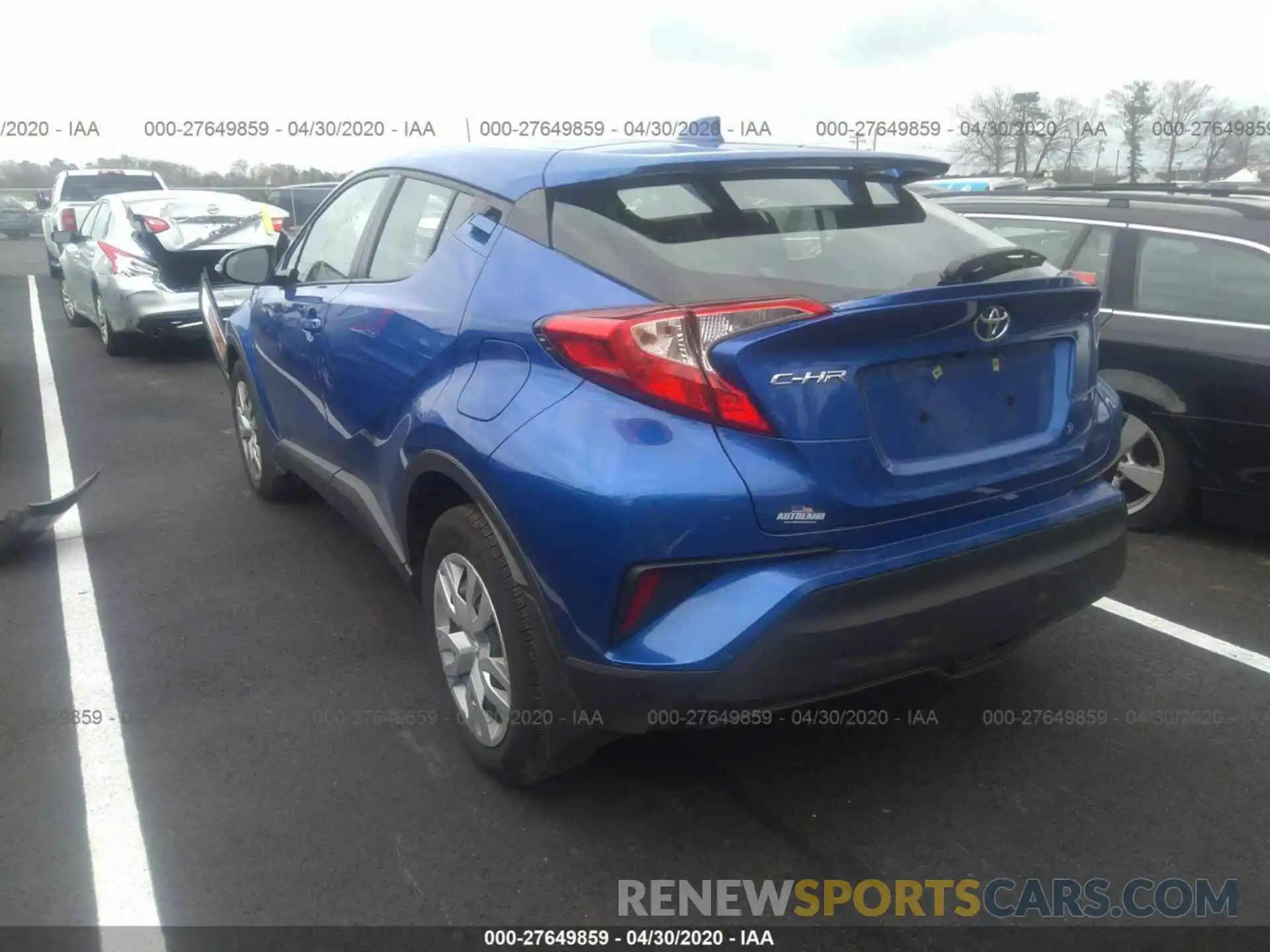 3 Photograph of a damaged car NMTKHMBX9KR099869 TOYOTA C-HR 2019