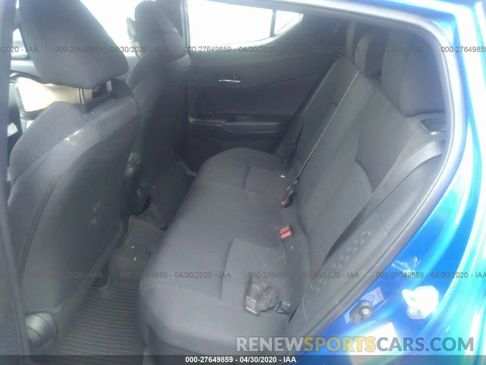 8 Photograph of a damaged car NMTKHMBX9KR099869 TOYOTA C-HR 2019