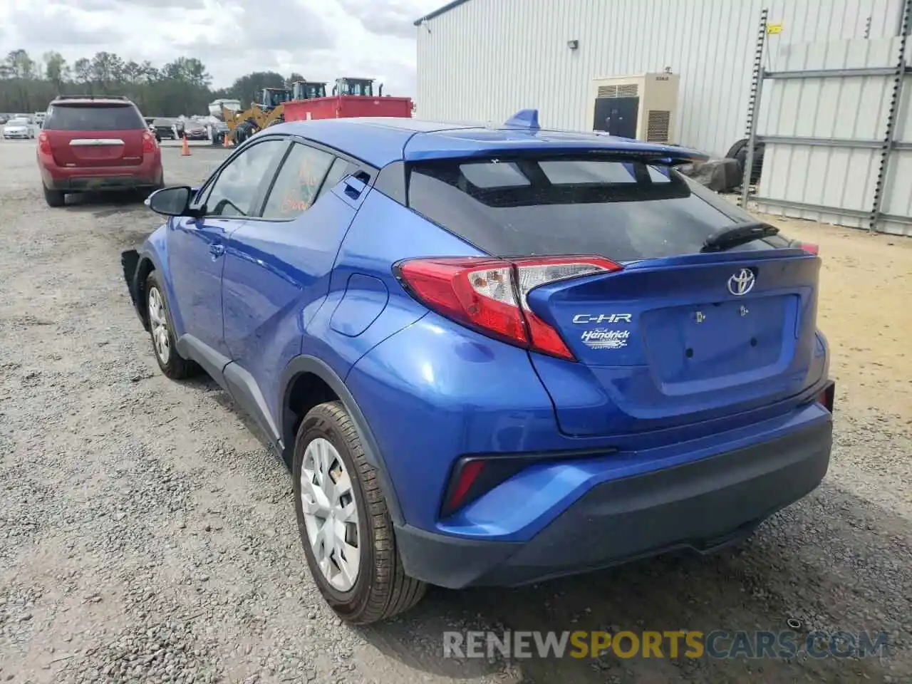 3 Photograph of a damaged car NMTKHMBX9KR101099 TOYOTA C-HR 2019