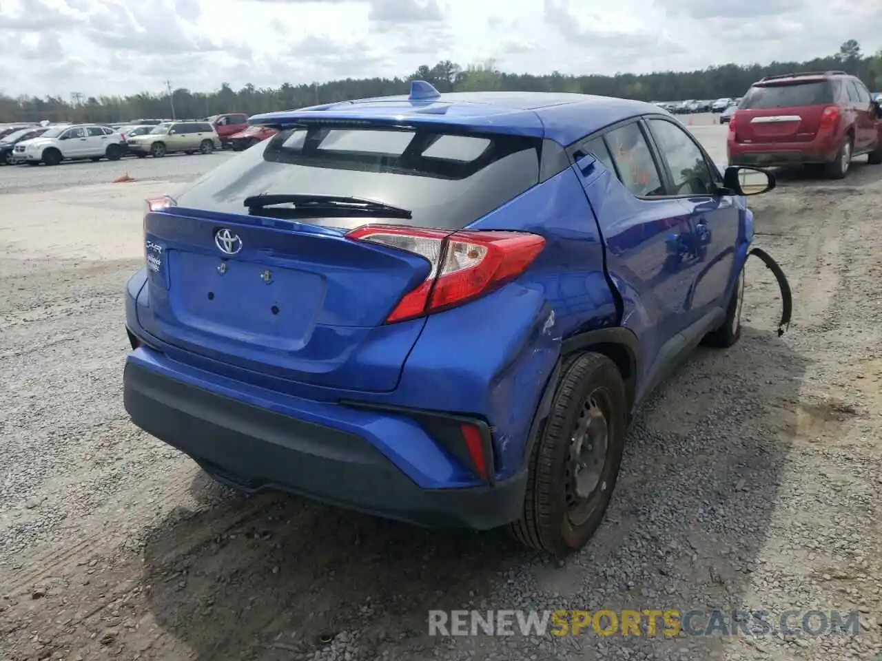 4 Photograph of a damaged car NMTKHMBX9KR101099 TOYOTA C-HR 2019