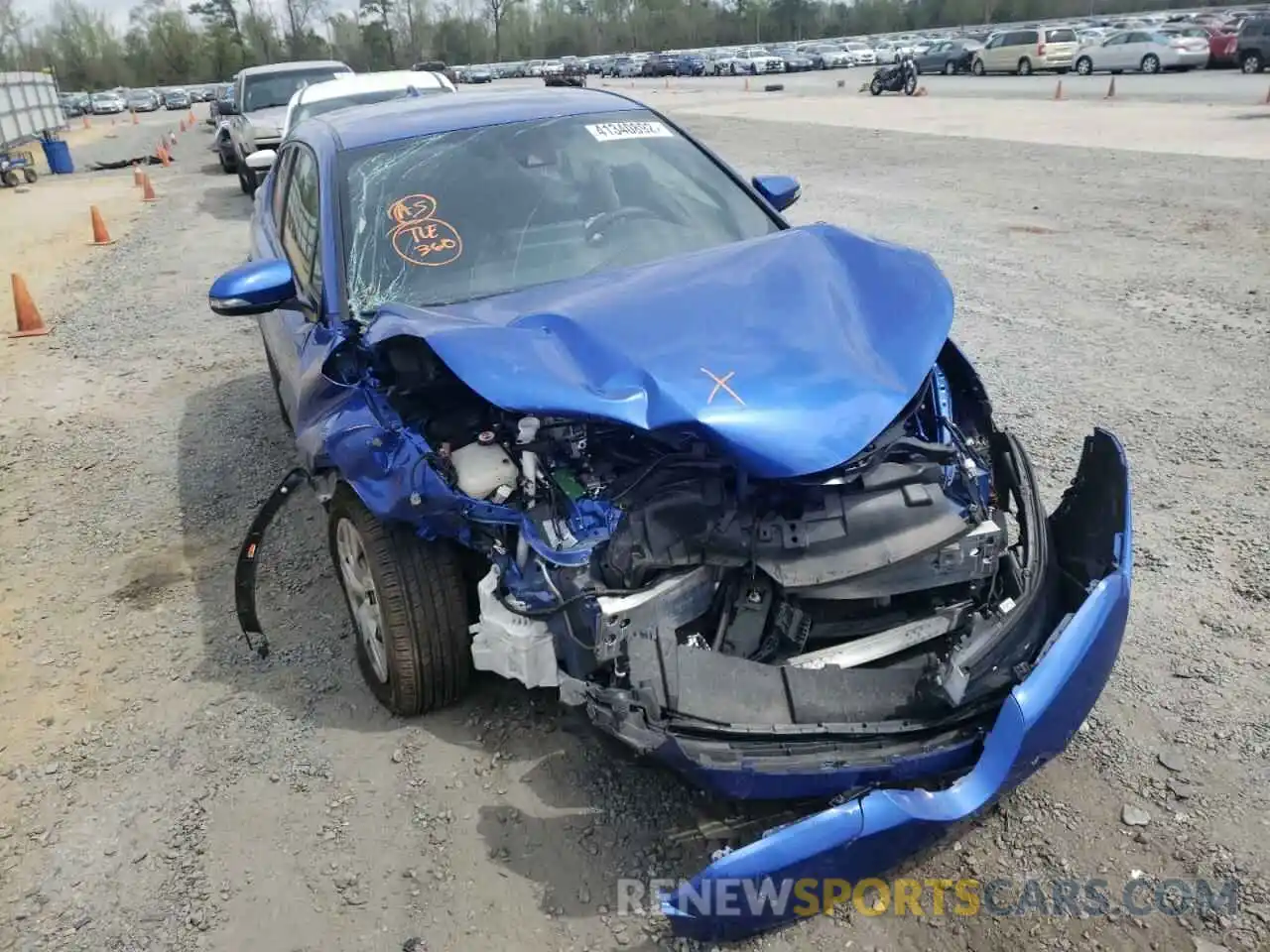 9 Photograph of a damaged car NMTKHMBX9KR101099 TOYOTA C-HR 2019