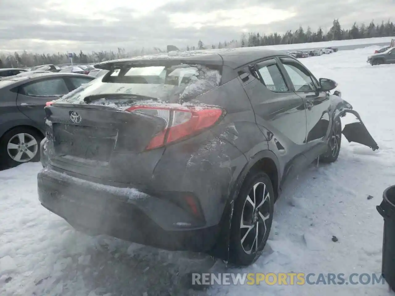 4 Photograph of a damaged car NMTKHMBXXKR065830 TOYOTA C-HR 2019