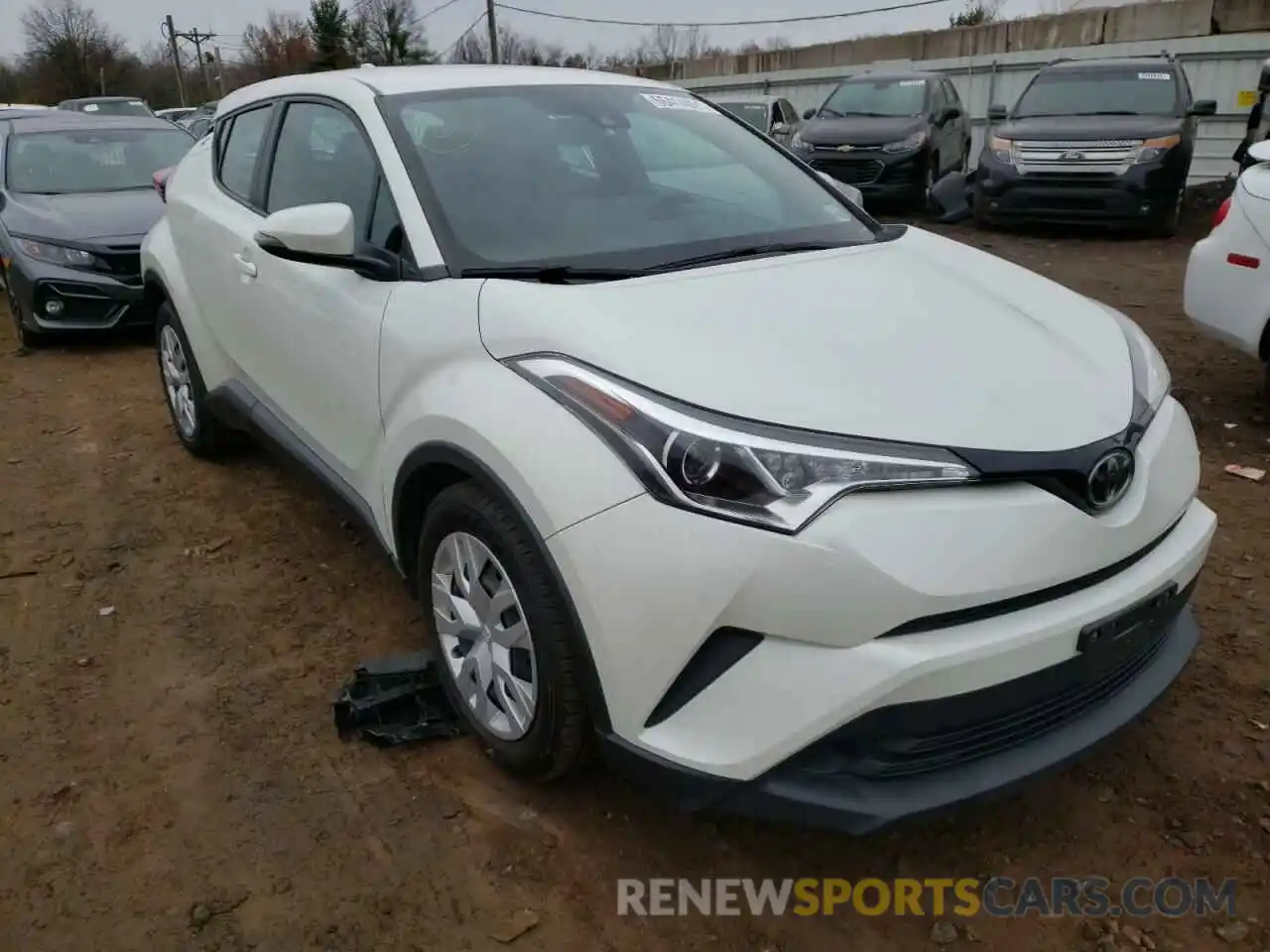 1 Photograph of a damaged car NMTKHMBXXKR069215 TOYOTA C-HR 2019