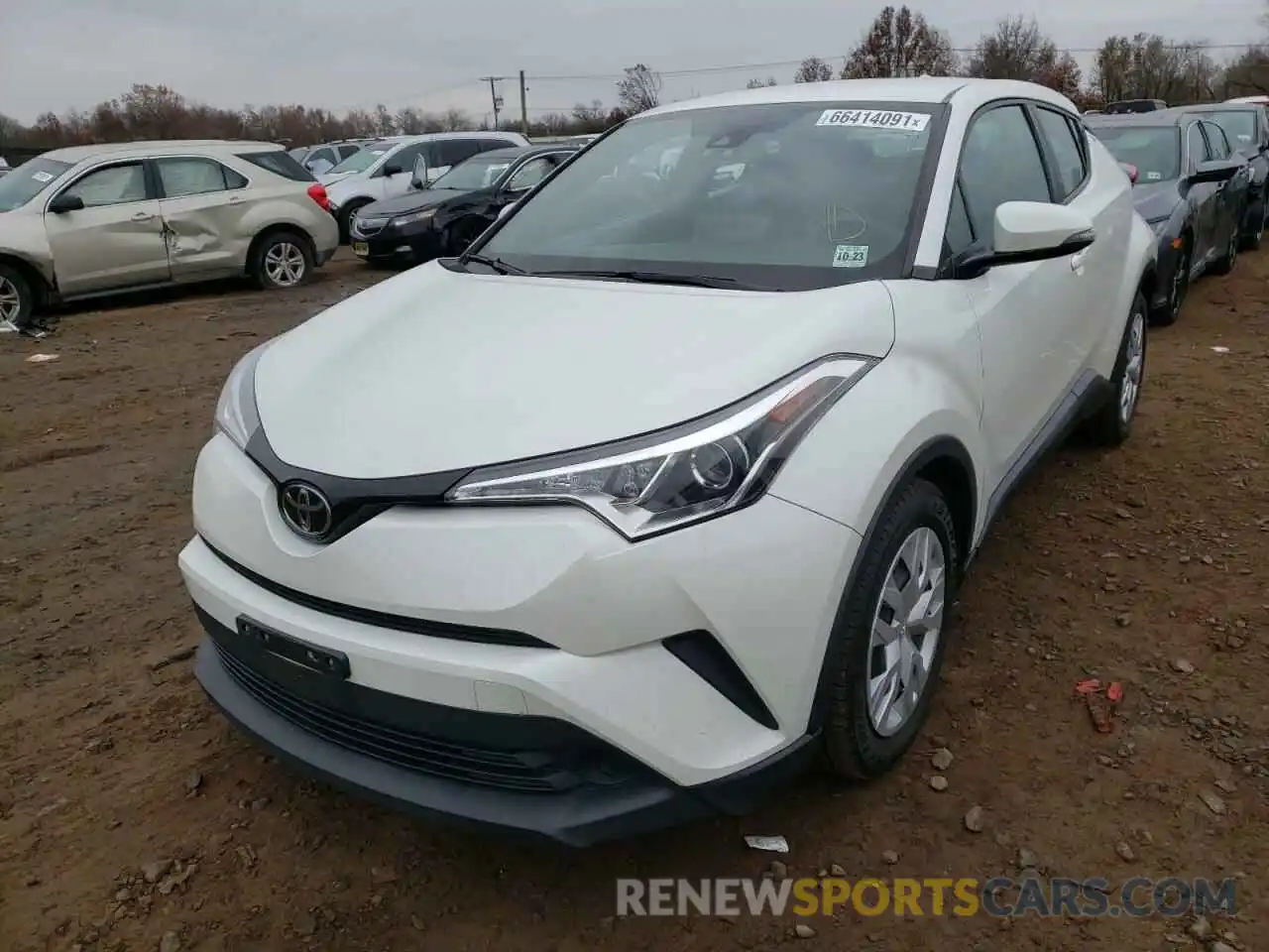 2 Photograph of a damaged car NMTKHMBXXKR069215 TOYOTA C-HR 2019