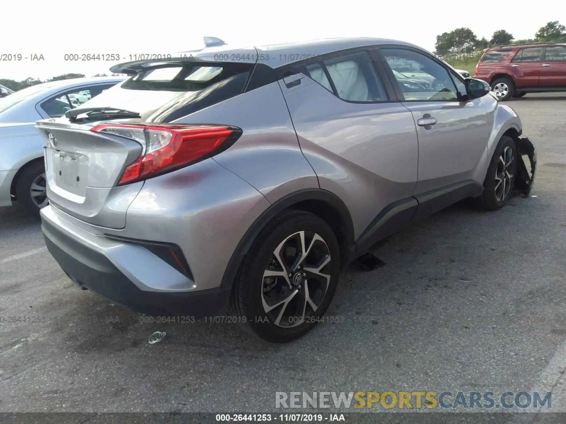 4 Photograph of a damaged car NMTKHMBXXKR069716 TOYOTA C-HR 2019