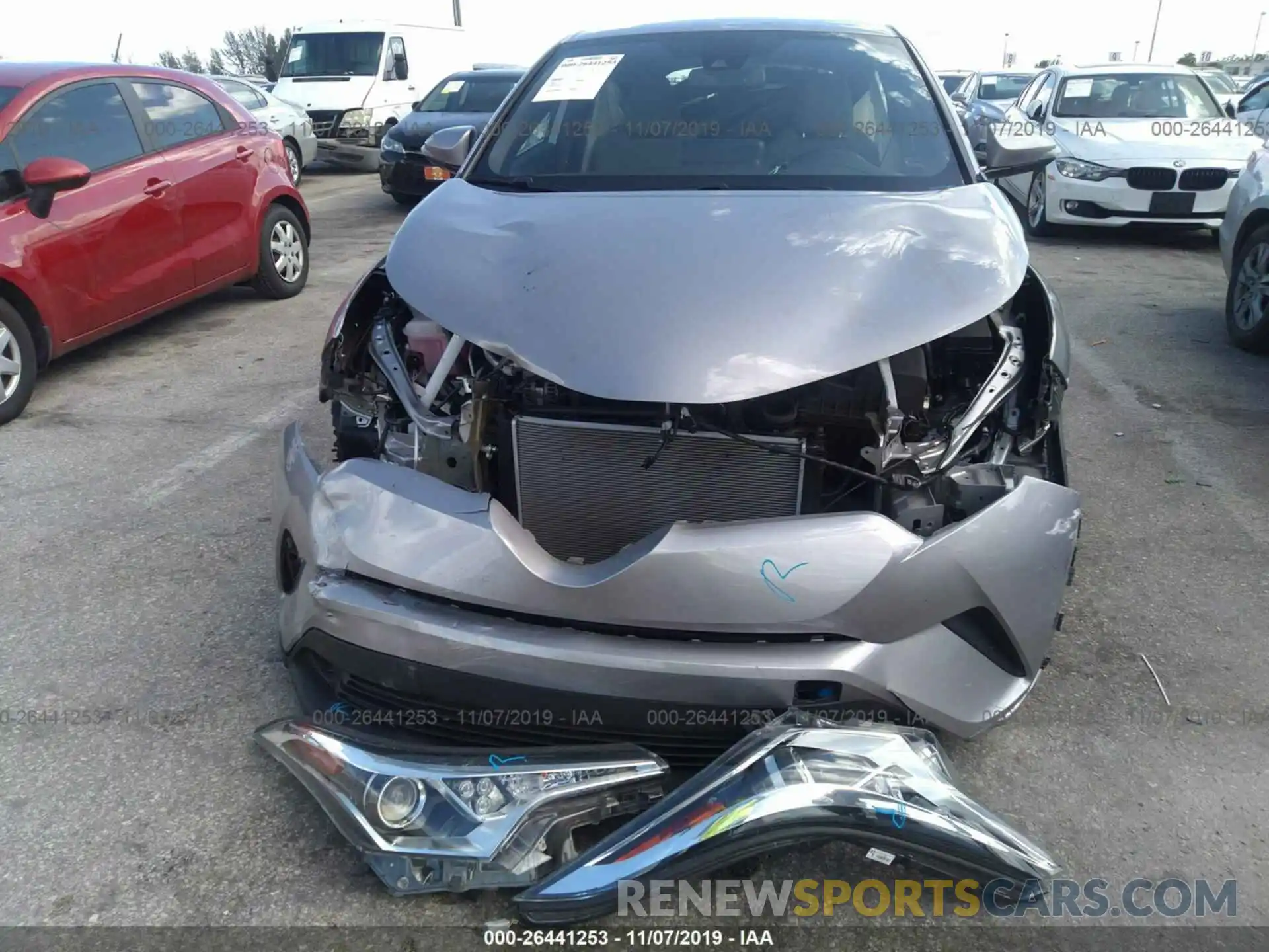 6 Photograph of a damaged car NMTKHMBXXKR069716 TOYOTA C-HR 2019