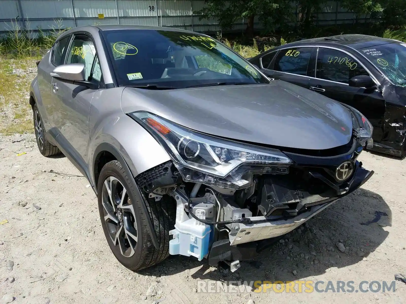 1 Photograph of a damaged car NMTKHMBXXKR069781 TOYOTA C-HR 2019