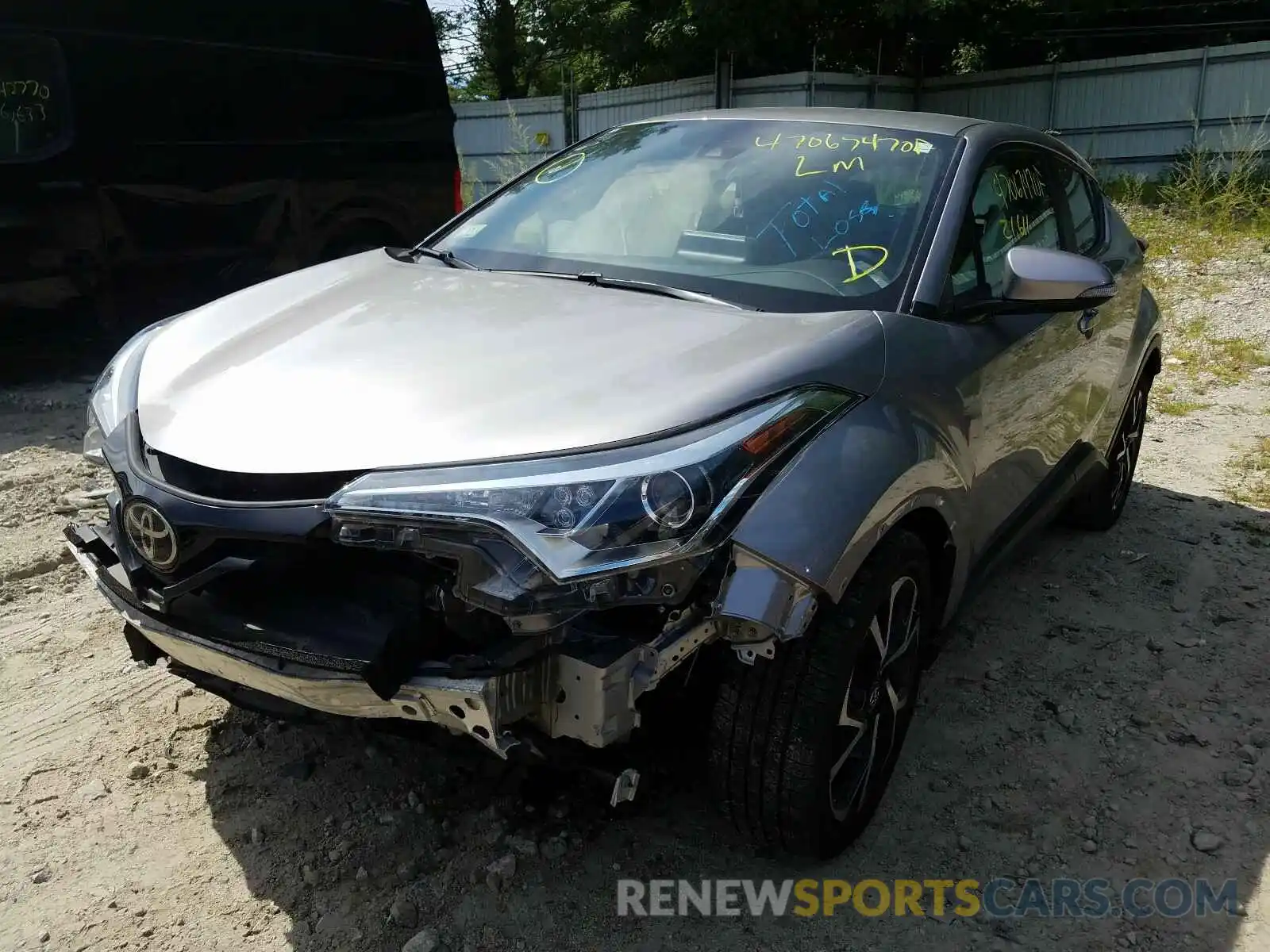 2 Photograph of a damaged car NMTKHMBXXKR069781 TOYOTA C-HR 2019