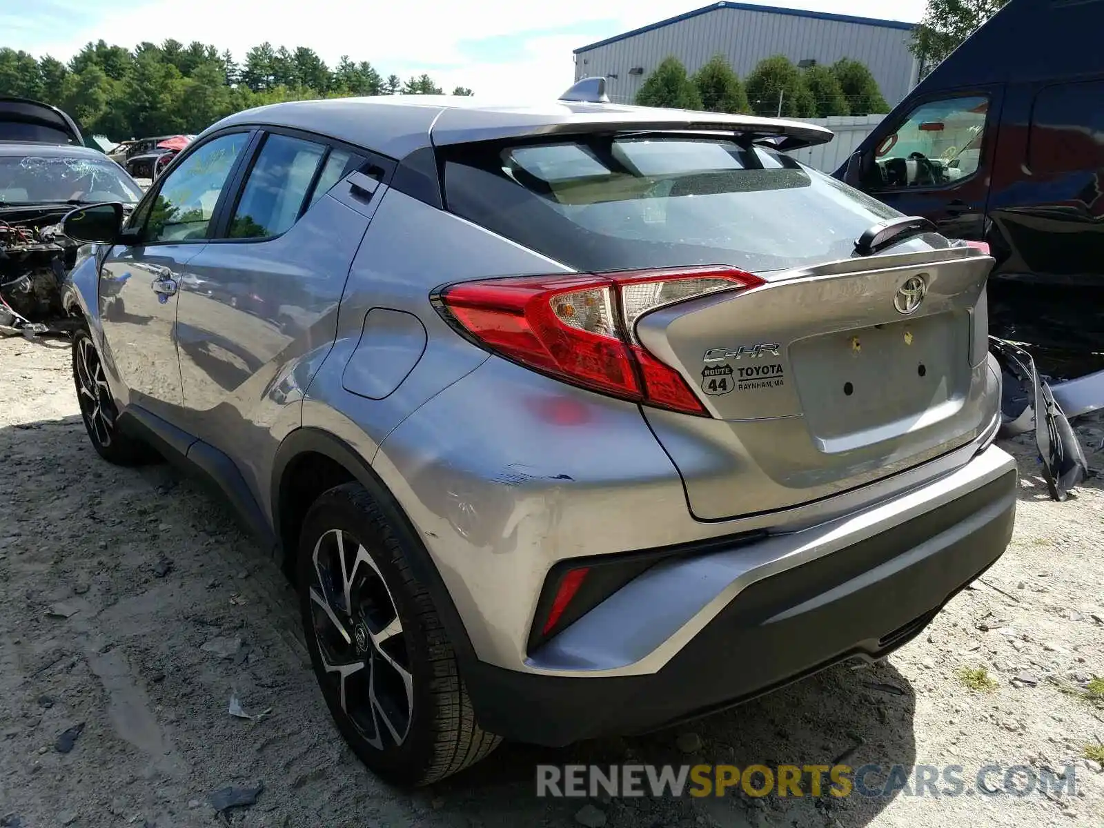 3 Photograph of a damaged car NMTKHMBXXKR069781 TOYOTA C-HR 2019