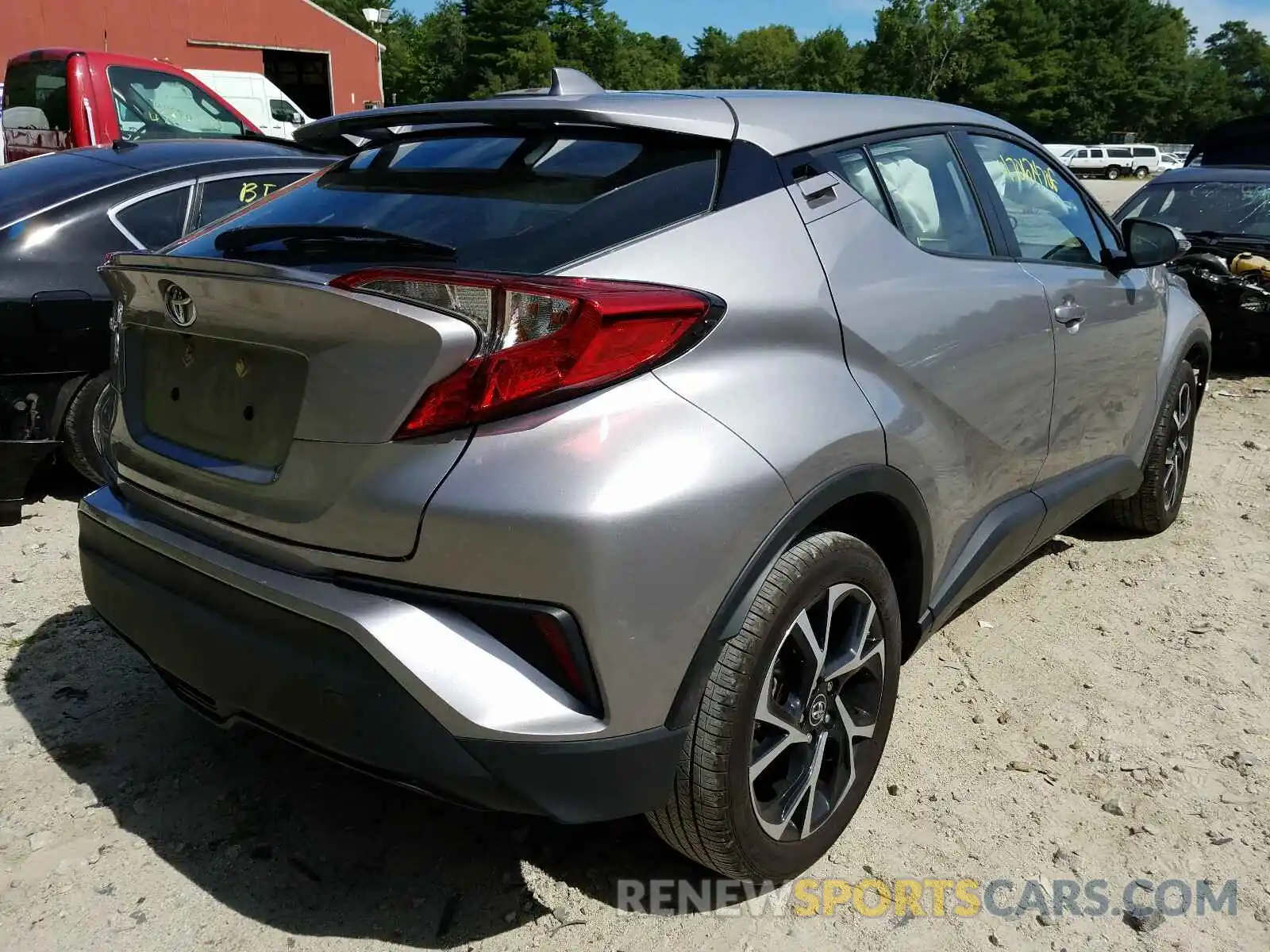 4 Photograph of a damaged car NMTKHMBXXKR069781 TOYOTA C-HR 2019