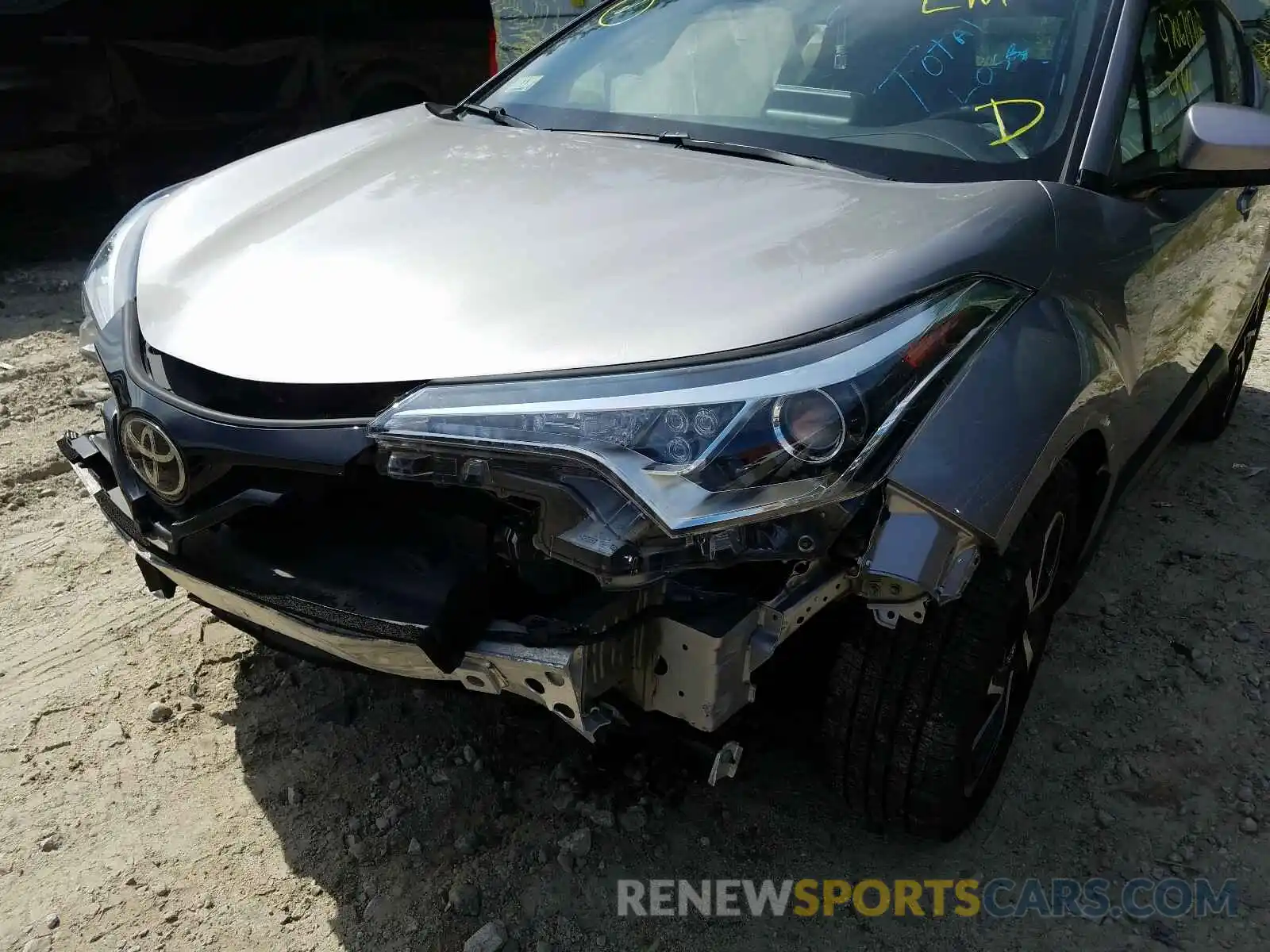 9 Photograph of a damaged car NMTKHMBXXKR069781 TOYOTA C-HR 2019