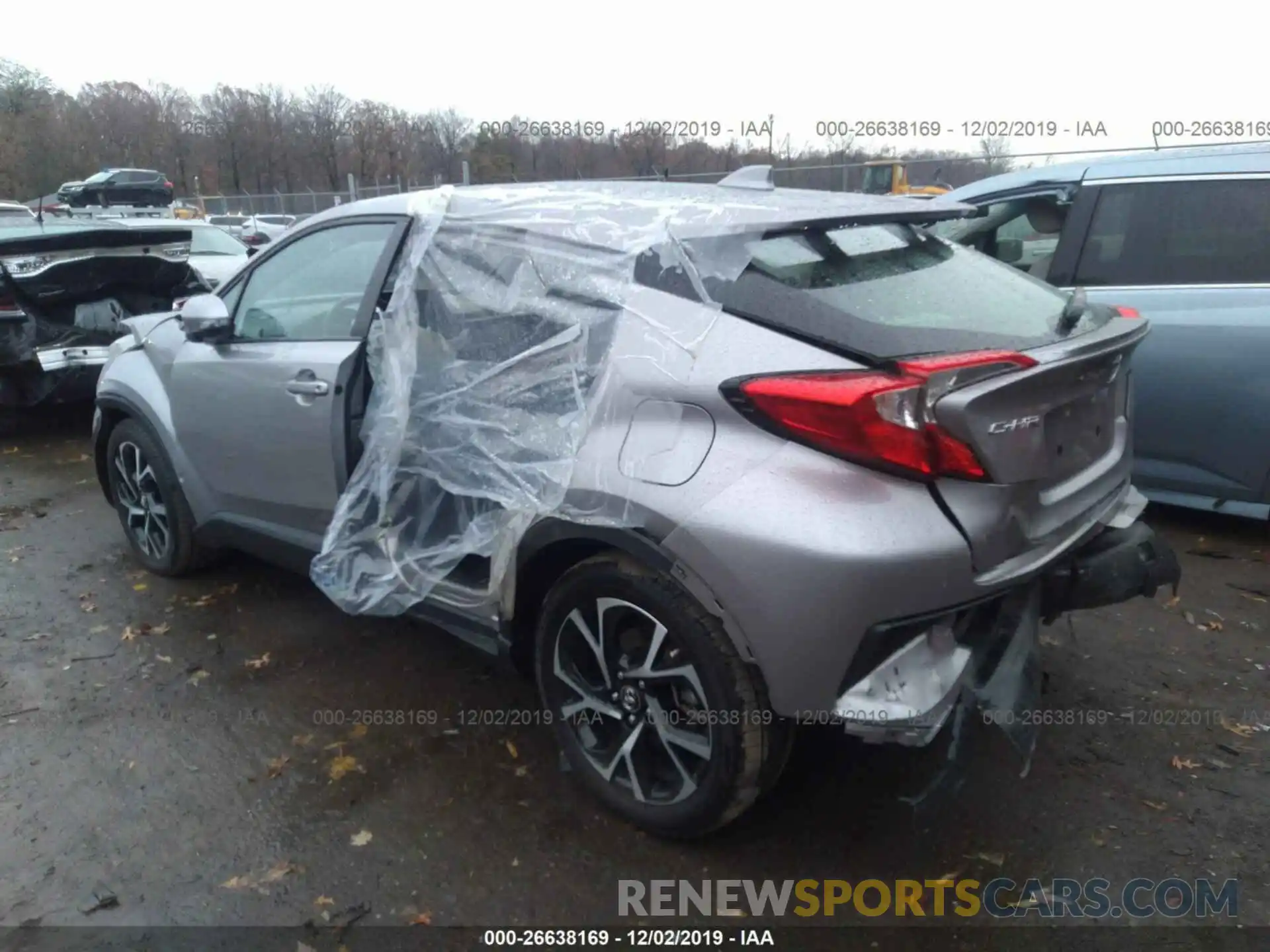 3 Photograph of a damaged car NMTKHMBXXKR069795 TOYOTA C-HR 2019