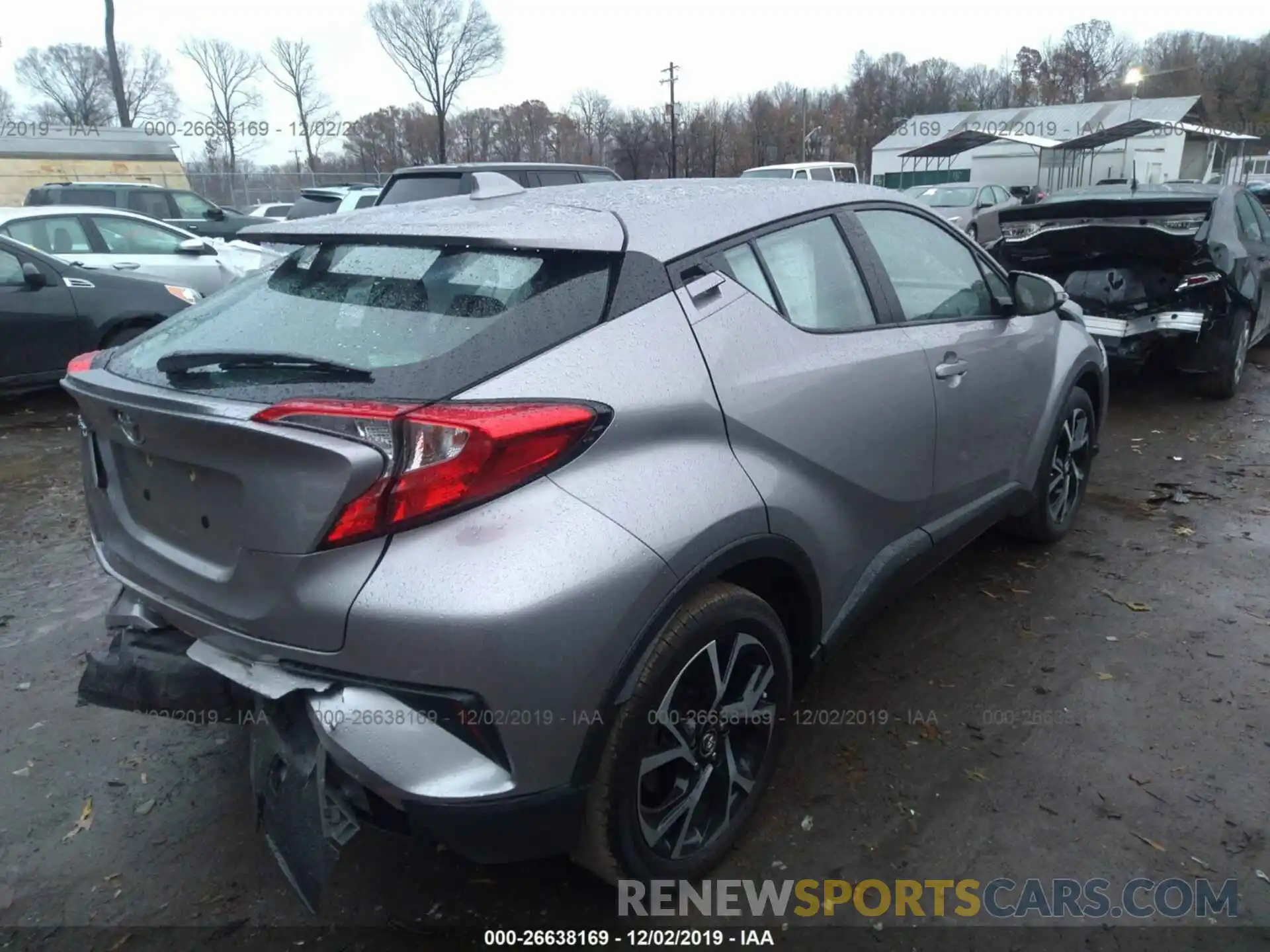 4 Photograph of a damaged car NMTKHMBXXKR069795 TOYOTA C-HR 2019