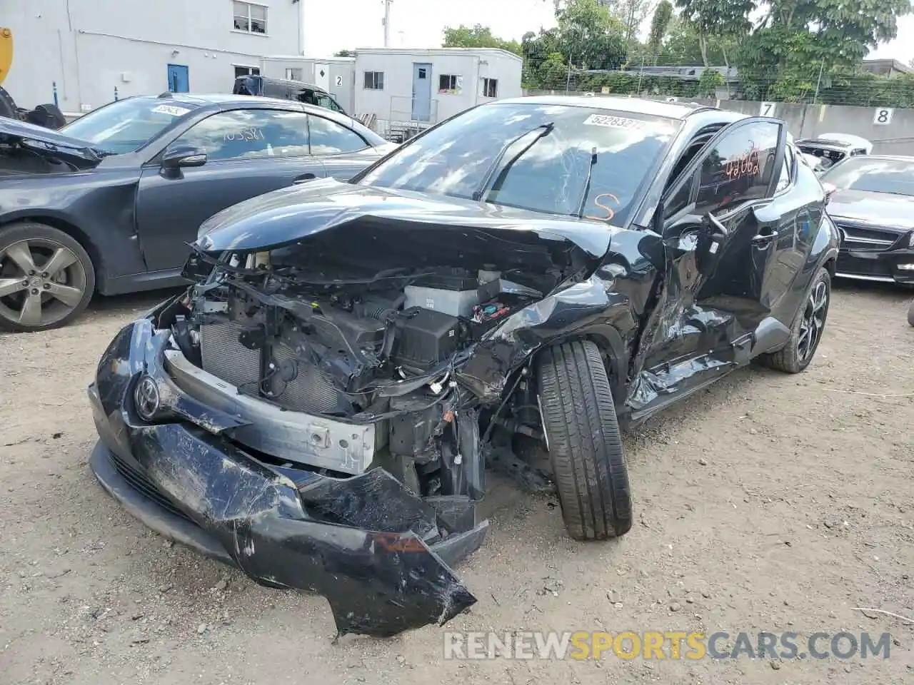 2 Photograph of a damaged car NMTKHMBXXKR069991 TOYOTA C-HR 2019