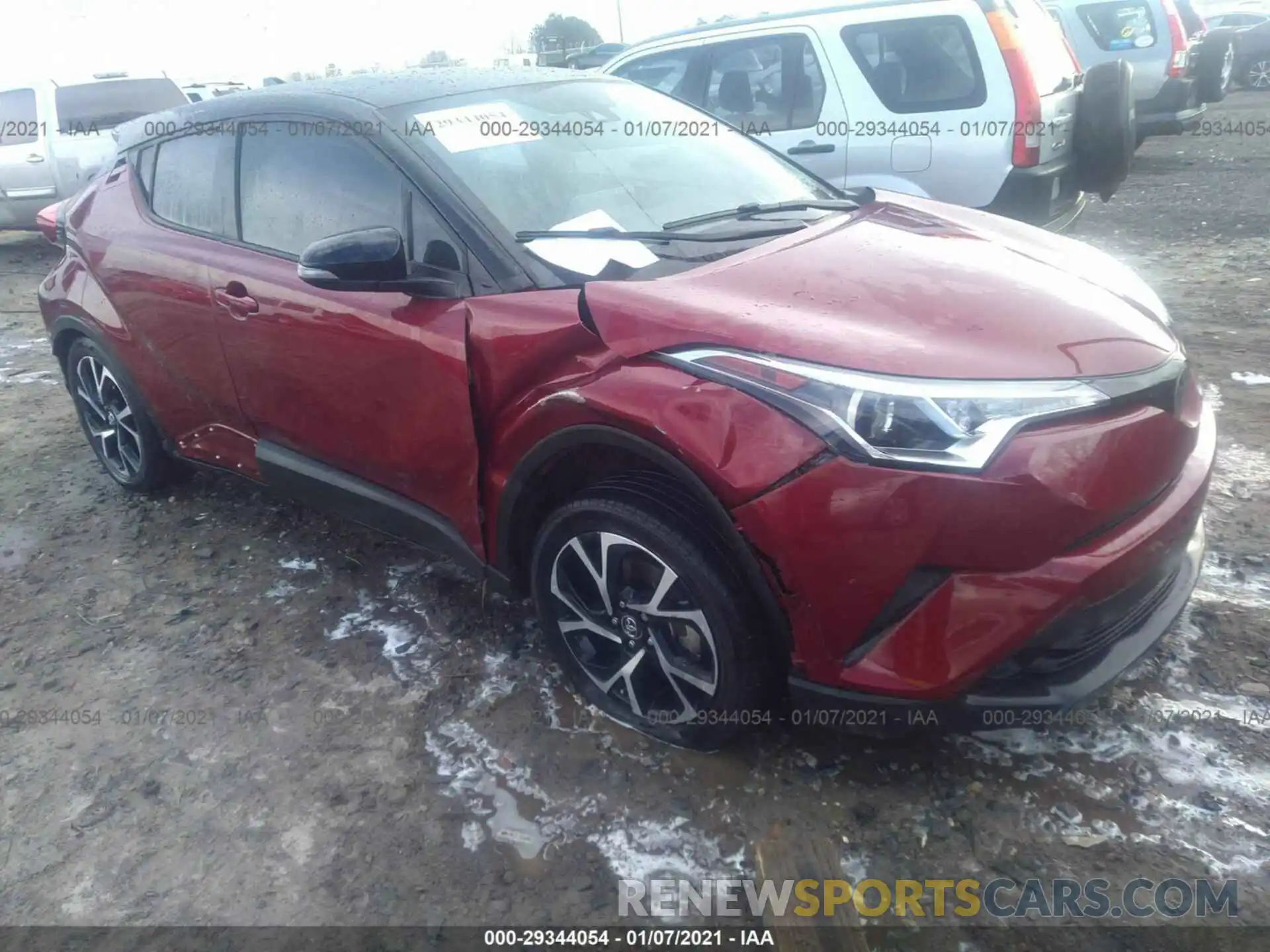 1 Photograph of a damaged car NMTKHMBXXKR072390 TOYOTA C-HR 2019