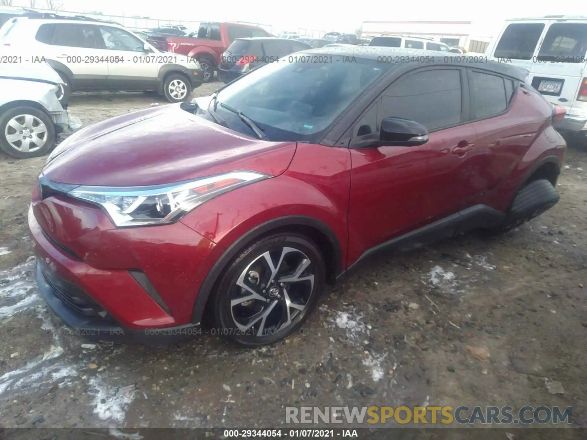 2 Фотография поврежденного автомобиля NMTKHMBXXKR072390 TOYOTA C-HR 2019