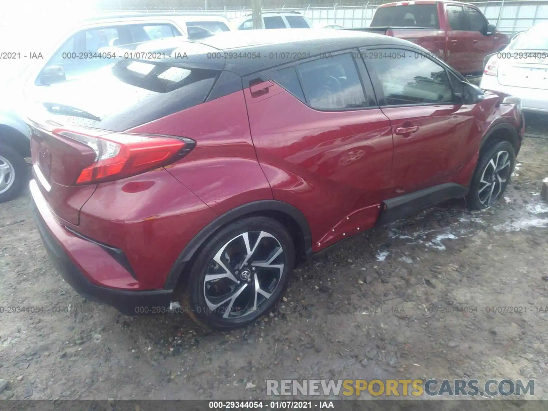 4 Фотография поврежденного автомобиля NMTKHMBXXKR072390 TOYOTA C-HR 2019