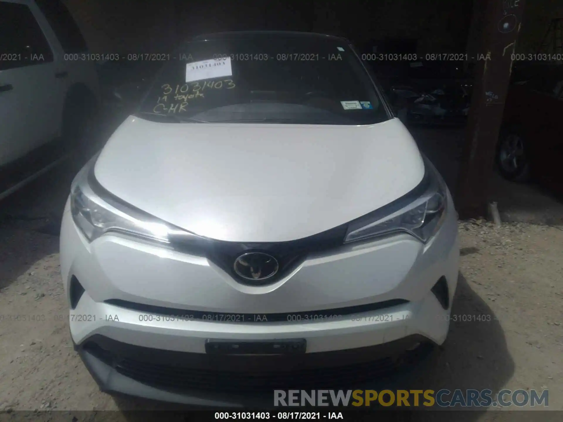 6 Photograph of a damaged car NMTKHMBXXKR072423 TOYOTA C-HR 2019