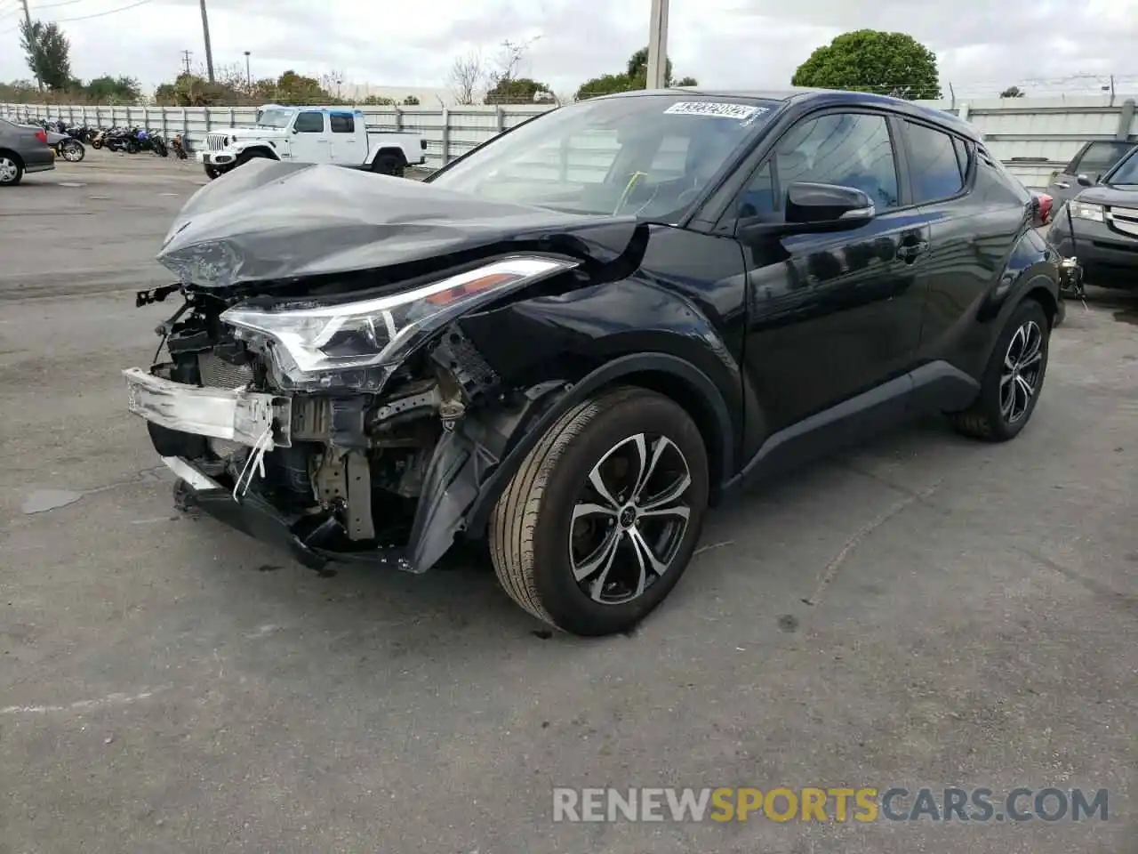 2 Фотография поврежденного автомобиля NMTKHMBXXKR073300 TOYOTA C-HR 2019