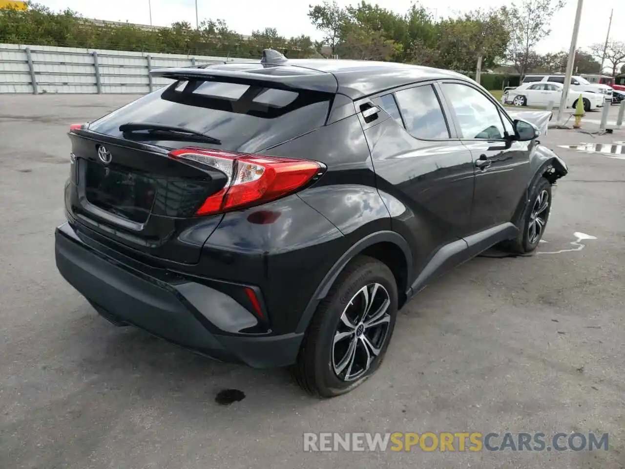 4 Photograph of a damaged car NMTKHMBXXKR073300 TOYOTA C-HR 2019