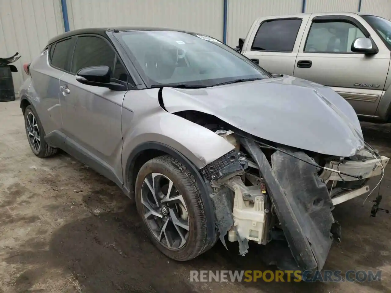 1 Photograph of a damaged car NMTKHMBXXKR073880 TOYOTA C-HR 2019